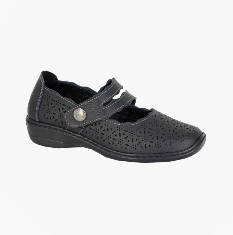 Boulevard L641A Ladies Shoes Black sold by Shuperb