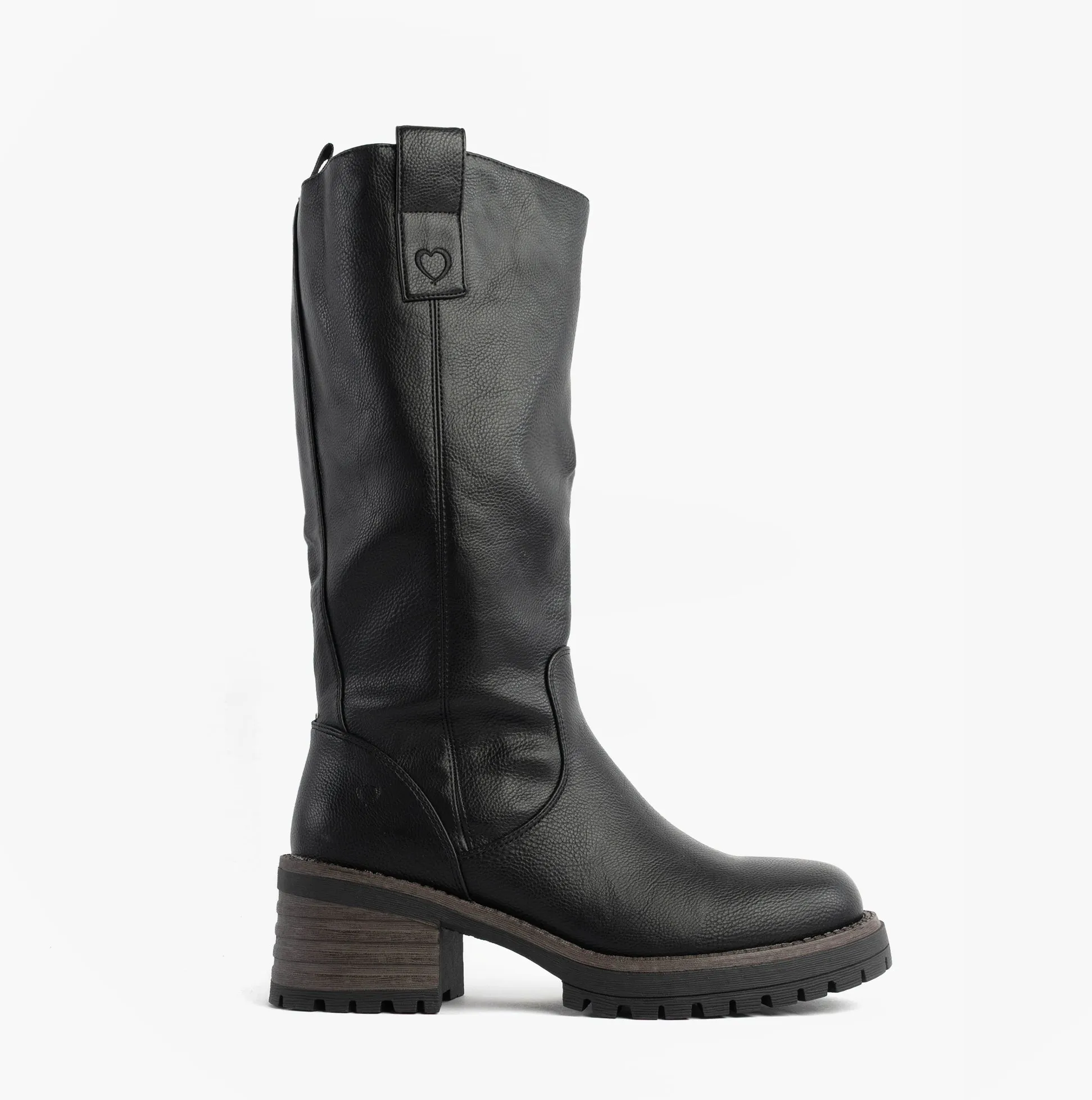 Heavenly Feet EVELINA Womens Long Boots Black sold by Shuperb