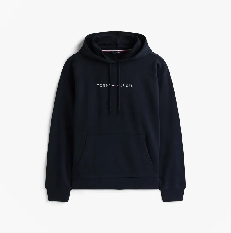 Tommy Hilfiger TH Original Logo Drawstring Lounge Hoodie Desert Sky made by Tommy Hilfiger