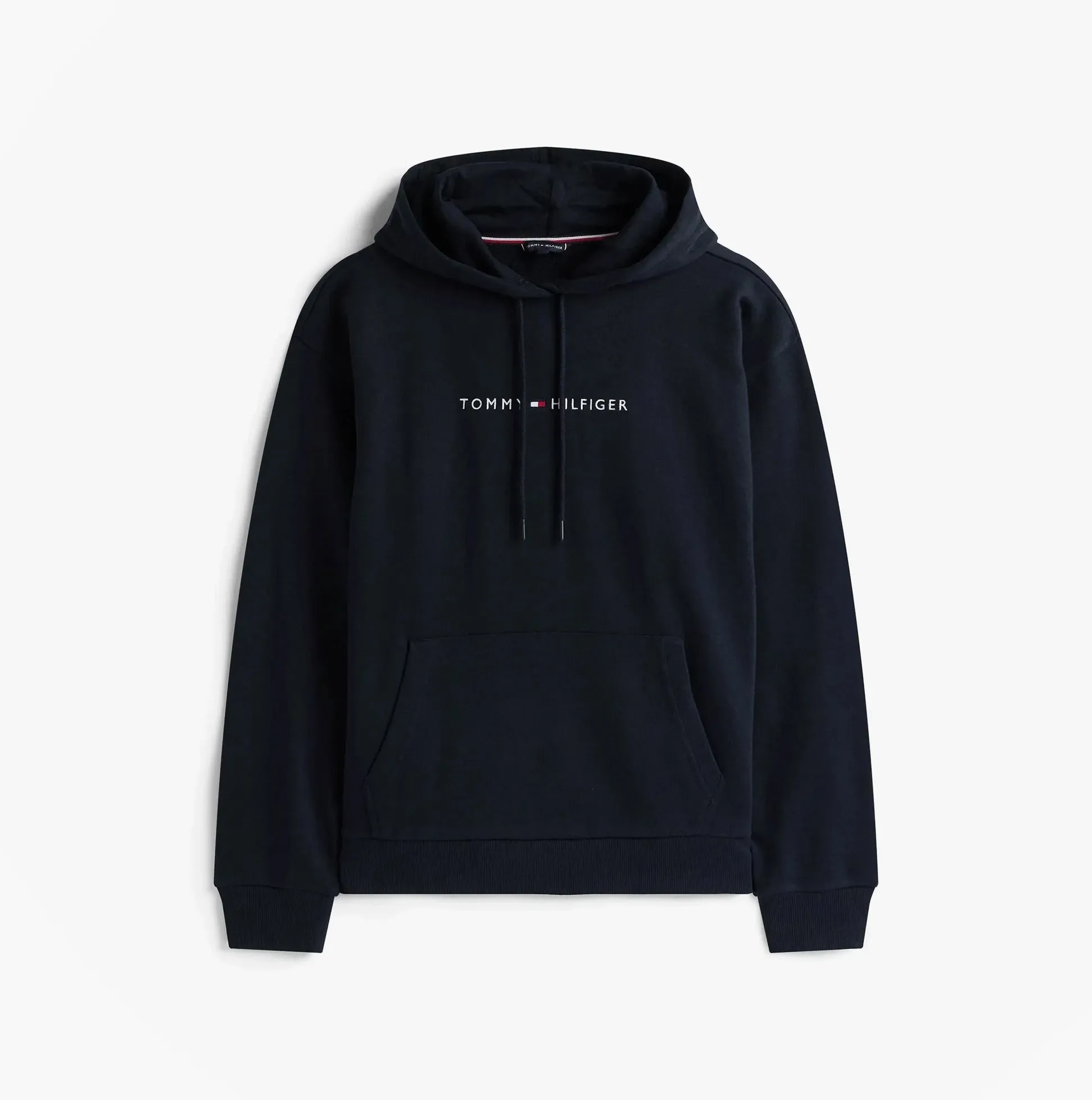 Tommy Hilfiger TH Original Logo Drawstring Lounge Hoodie Desert Sky sold by Shuperb