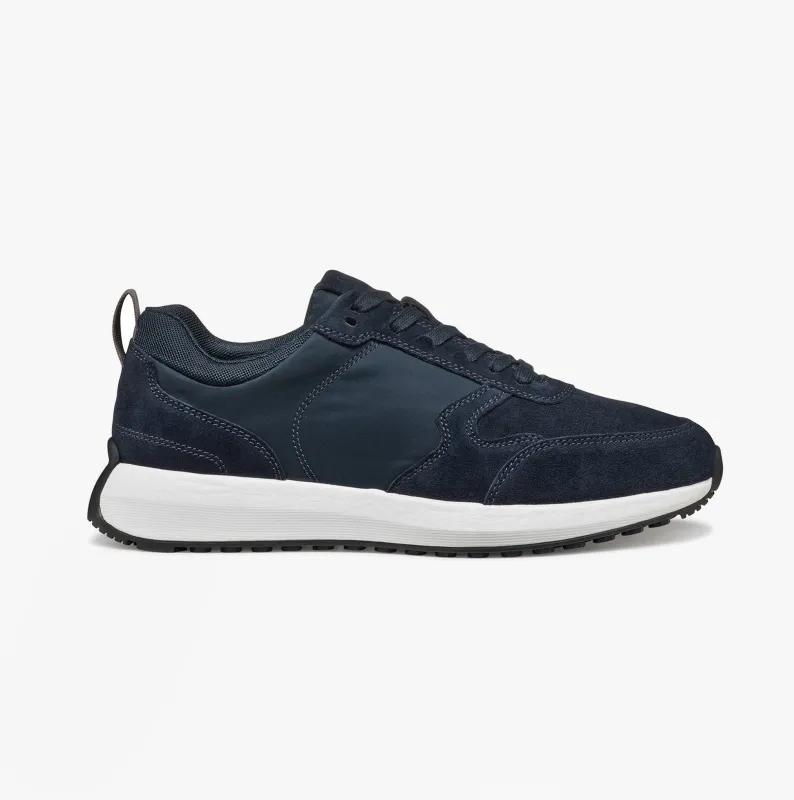 GEOX U VOLPIANO Mens Trainers Navy sold by Shuperb