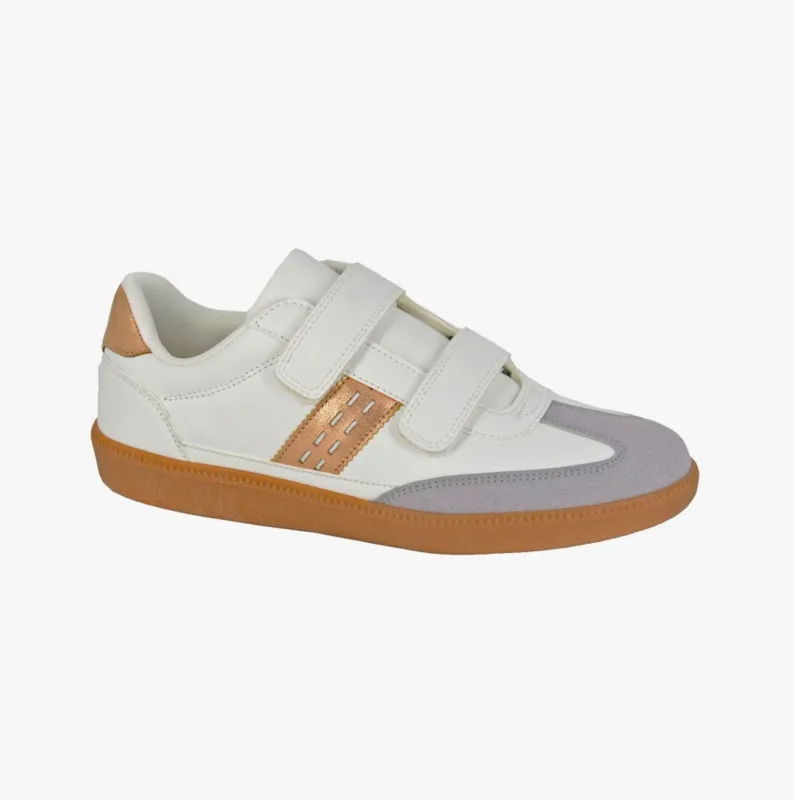 DEK REANA Womens Trainers White sold by Shuperb