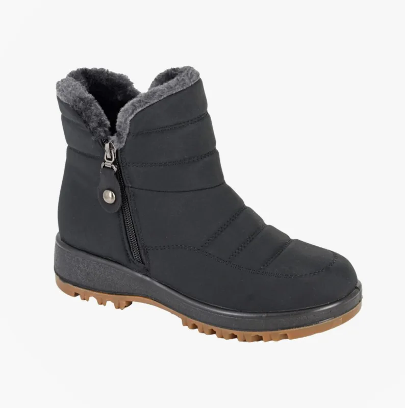 Boulevard L587A Womens Boots Black sold by Shuperb