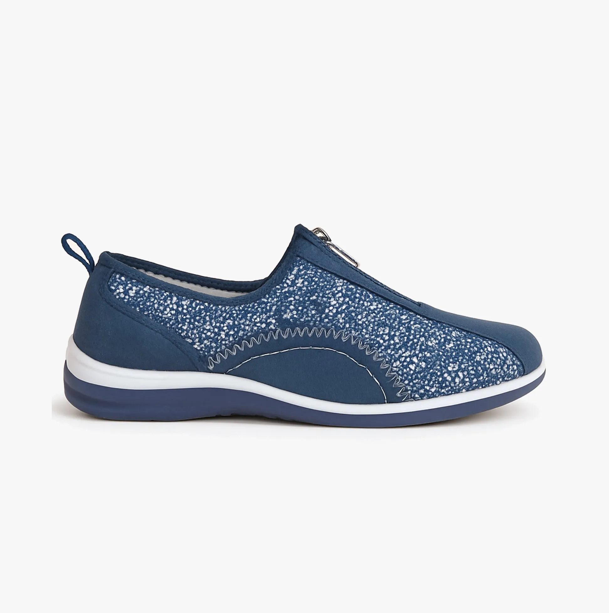 Boulevard L361CS Ladies Shoes Navy sold by Shuperb
