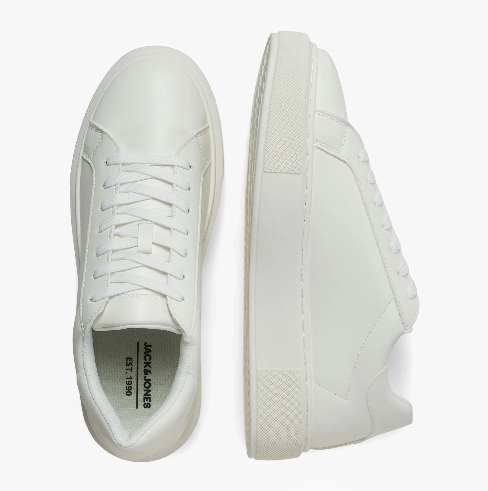 Jack & Jones ASPIRE CUPSOLE Mens Trainers White sold by Shuperb product image thumbnail 3