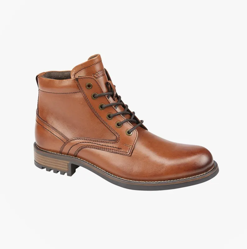 Roamers M266BT Mens Boots Elgin Tan made by Shuperb