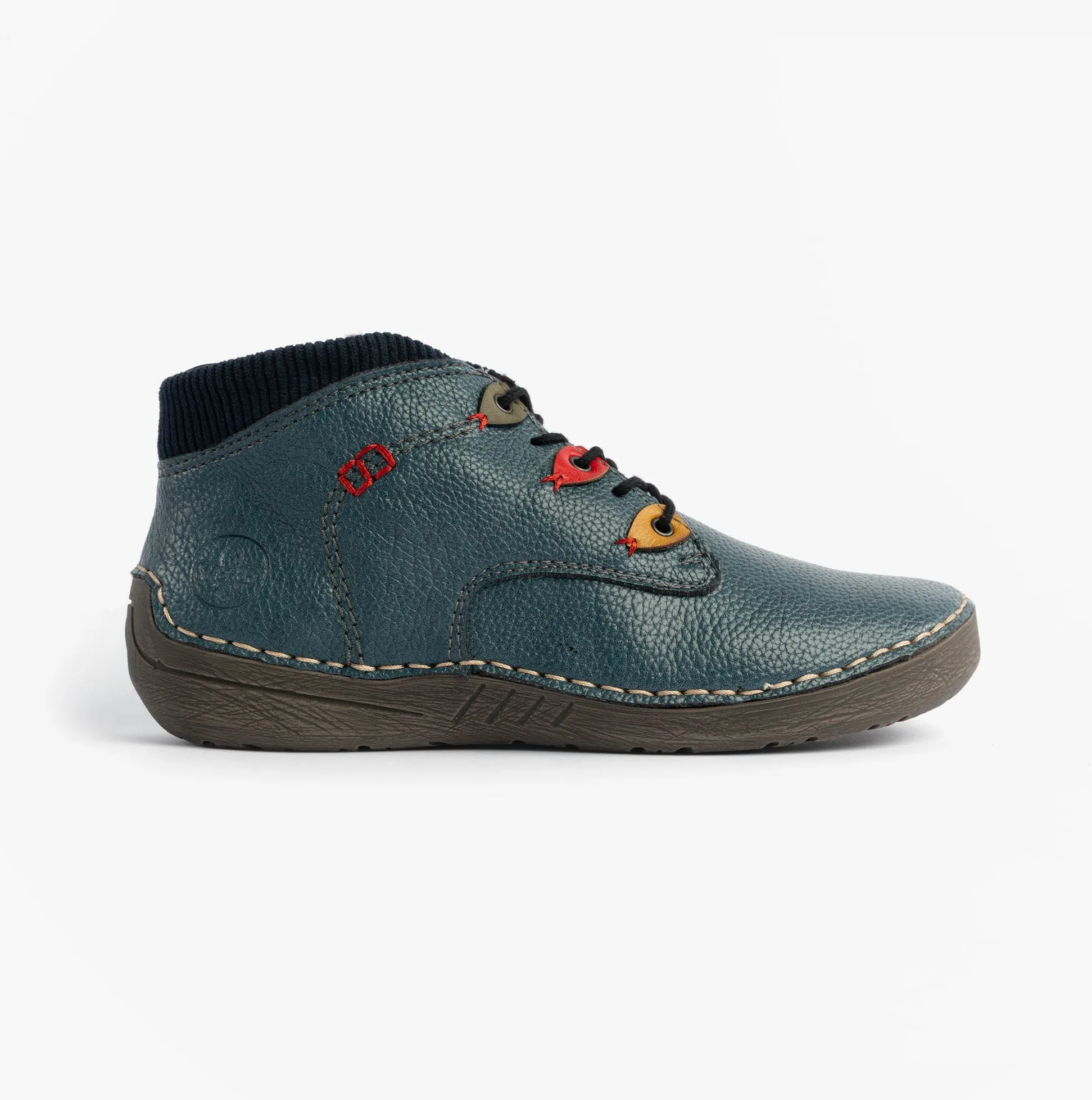 Rieker 52544-14 Womens Boots Blue sold by Shuperb