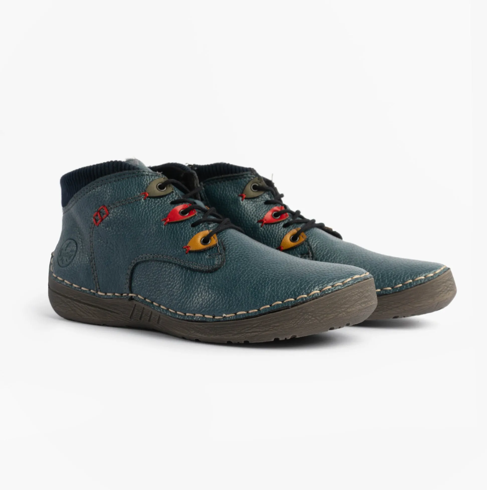Rieker 52544-14 Womens Boots Blue sold by Shuperb product image thumbnail 3