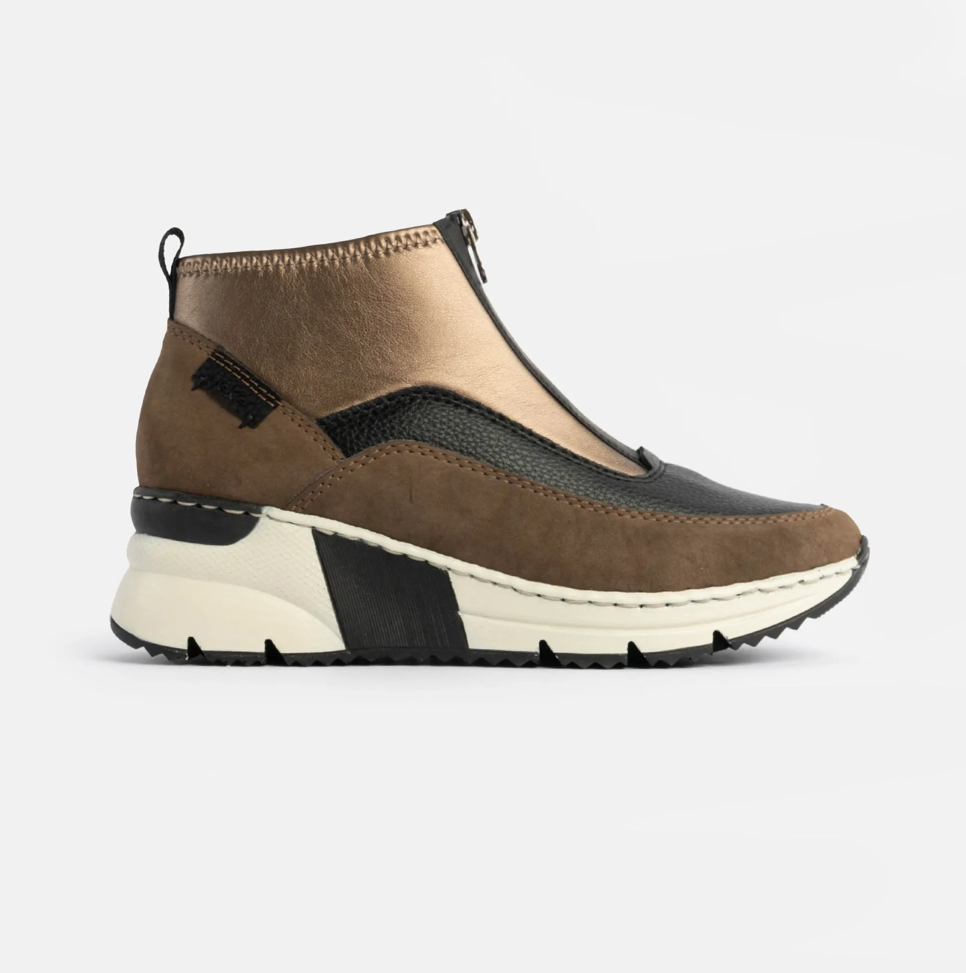 Rieker N6352-25 Womens Boots Brown sold by Shuperb