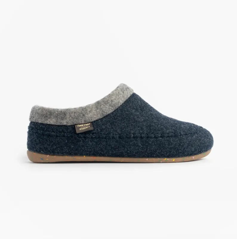Toni Pons ALBONS Womens Wedge Mule Slippers Blue sold by Shuperb