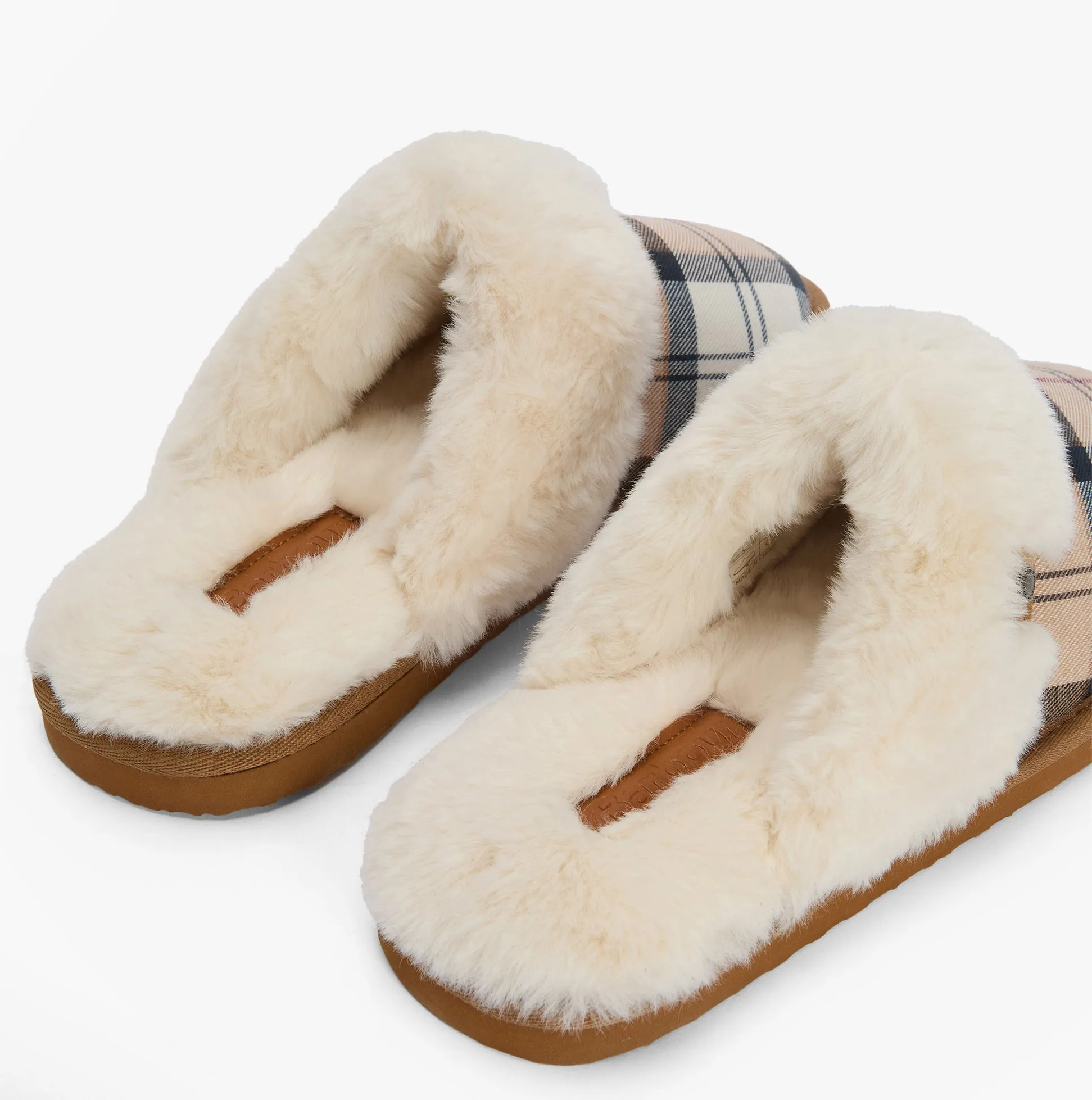 Barbour CLAUDIA Womens Mule Slippers Hessian Tartan sold by Shuperb product image thumbnail 5