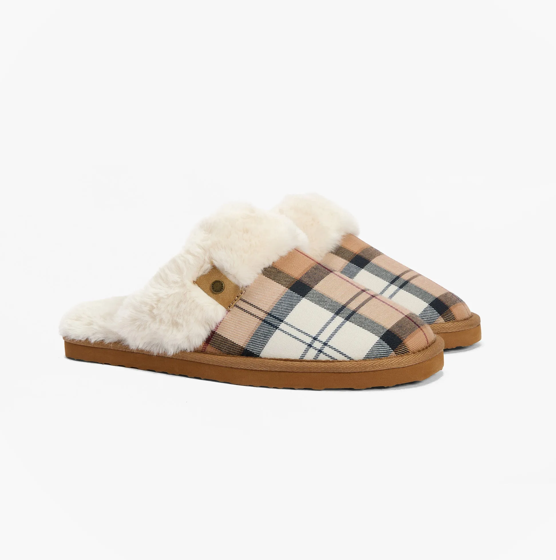 Barbour CLAUDIA Womens Mule Slippers Hessian Tartan sold by Shuperb product image thumbnail 2