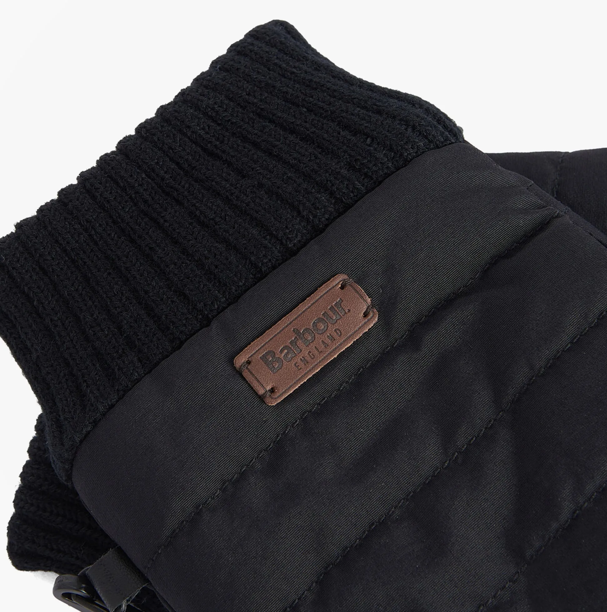 Barbour BANFF QUILTED Mens Gloves Black sold by Shuperb product image thumbnail 3