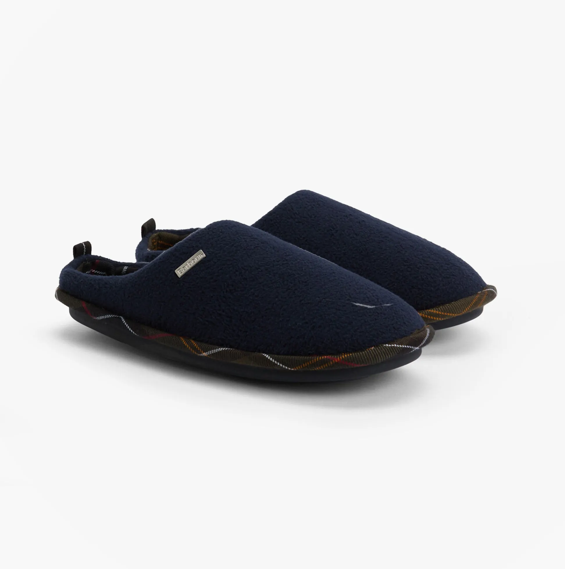 Barbour HEXHAM Mens Mule Slippers Navy sold by Shuperb product image thumbnail 2