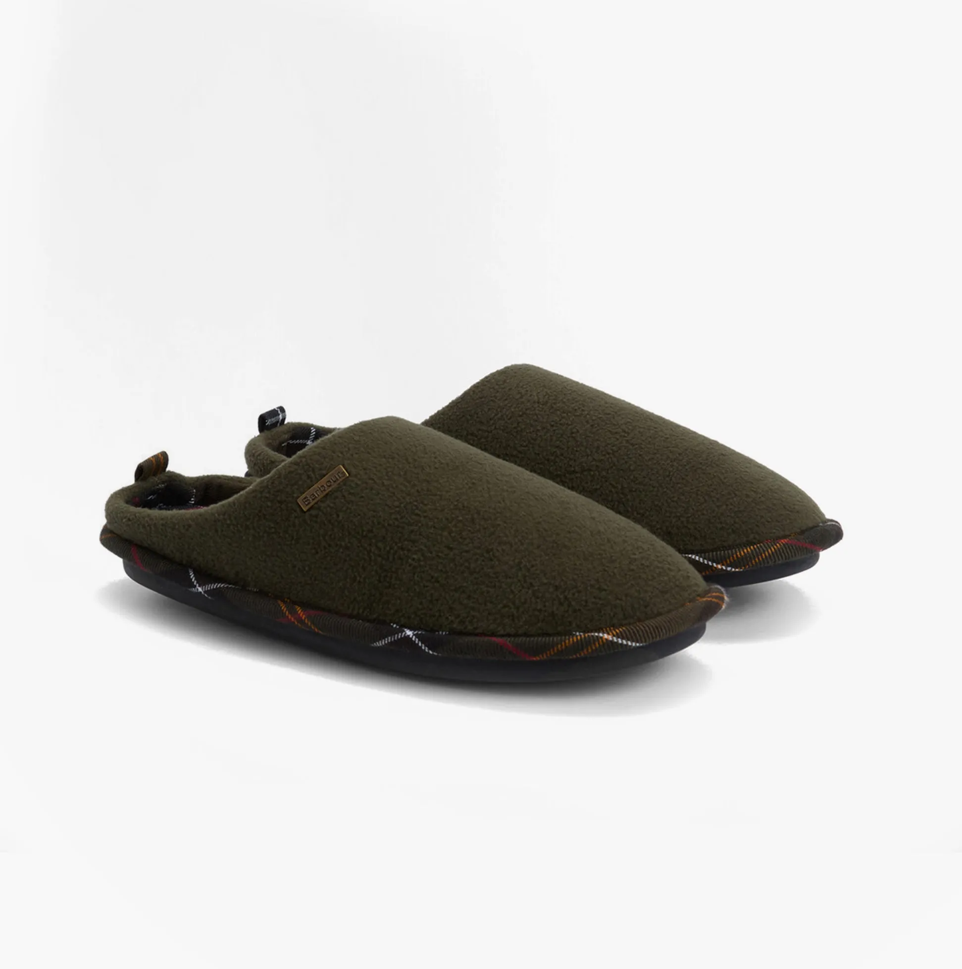 Barbour HEXHAM Mens Mule Slippers Olive sold by Shuperb product image thumbnail 5