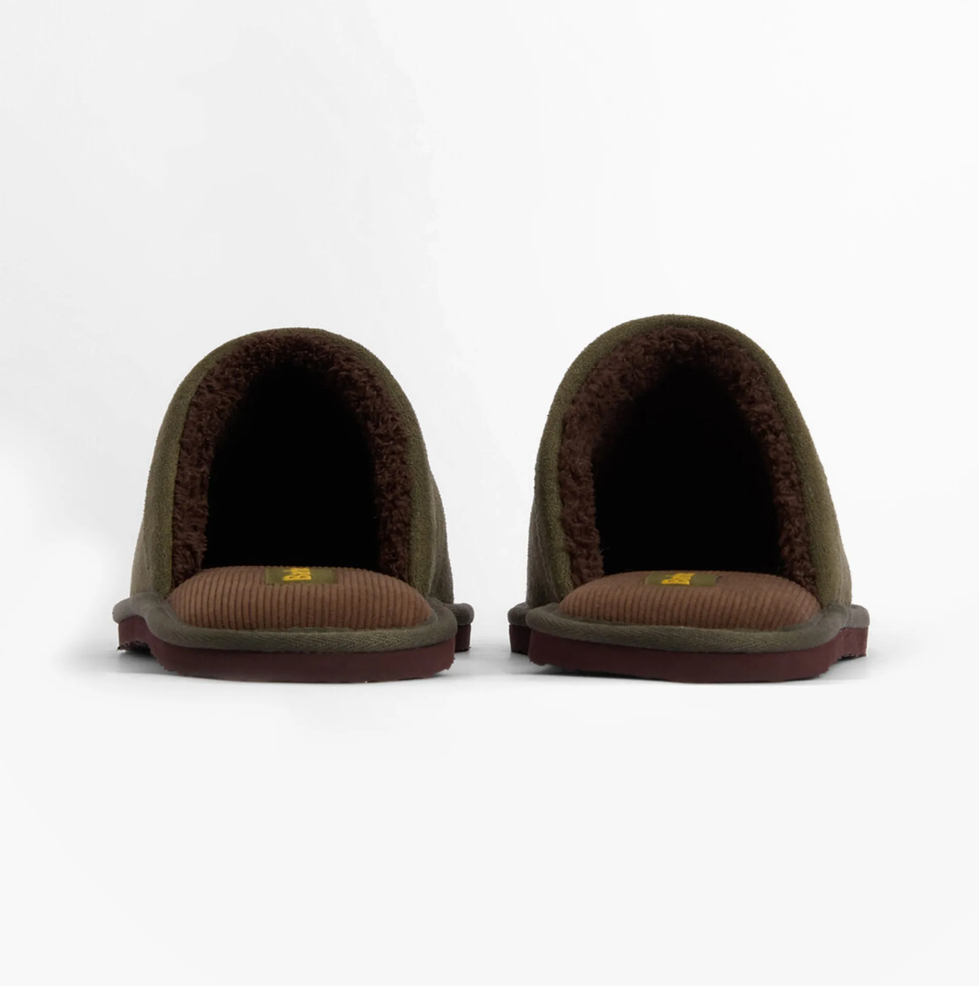 Barbour EVERITT Mens Mule Slippers Olive sold by Shuperb product image thumbnail 3