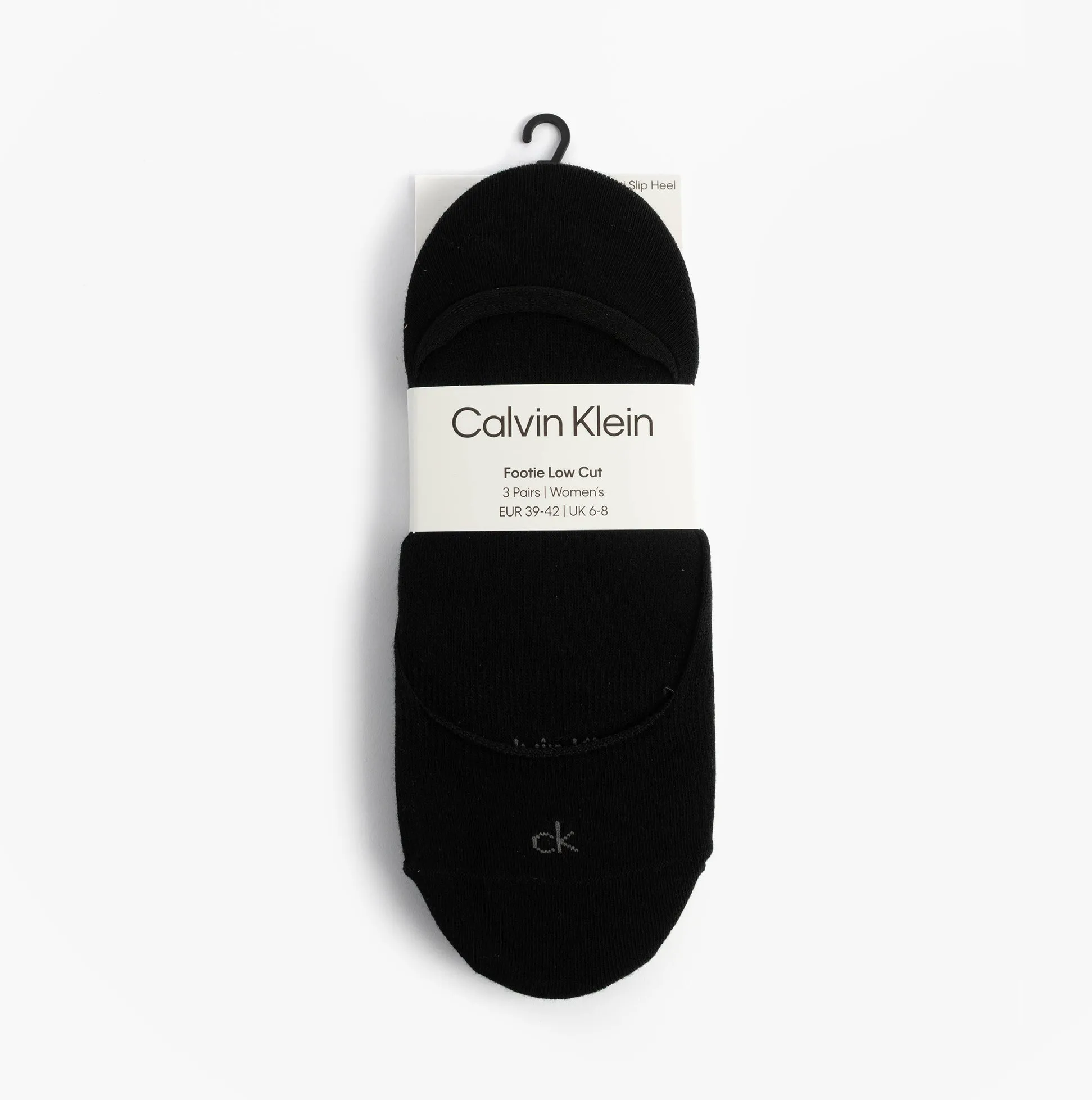 Calvin Klein 3 Pack Footie Womens Socks Black sold by Shuperb