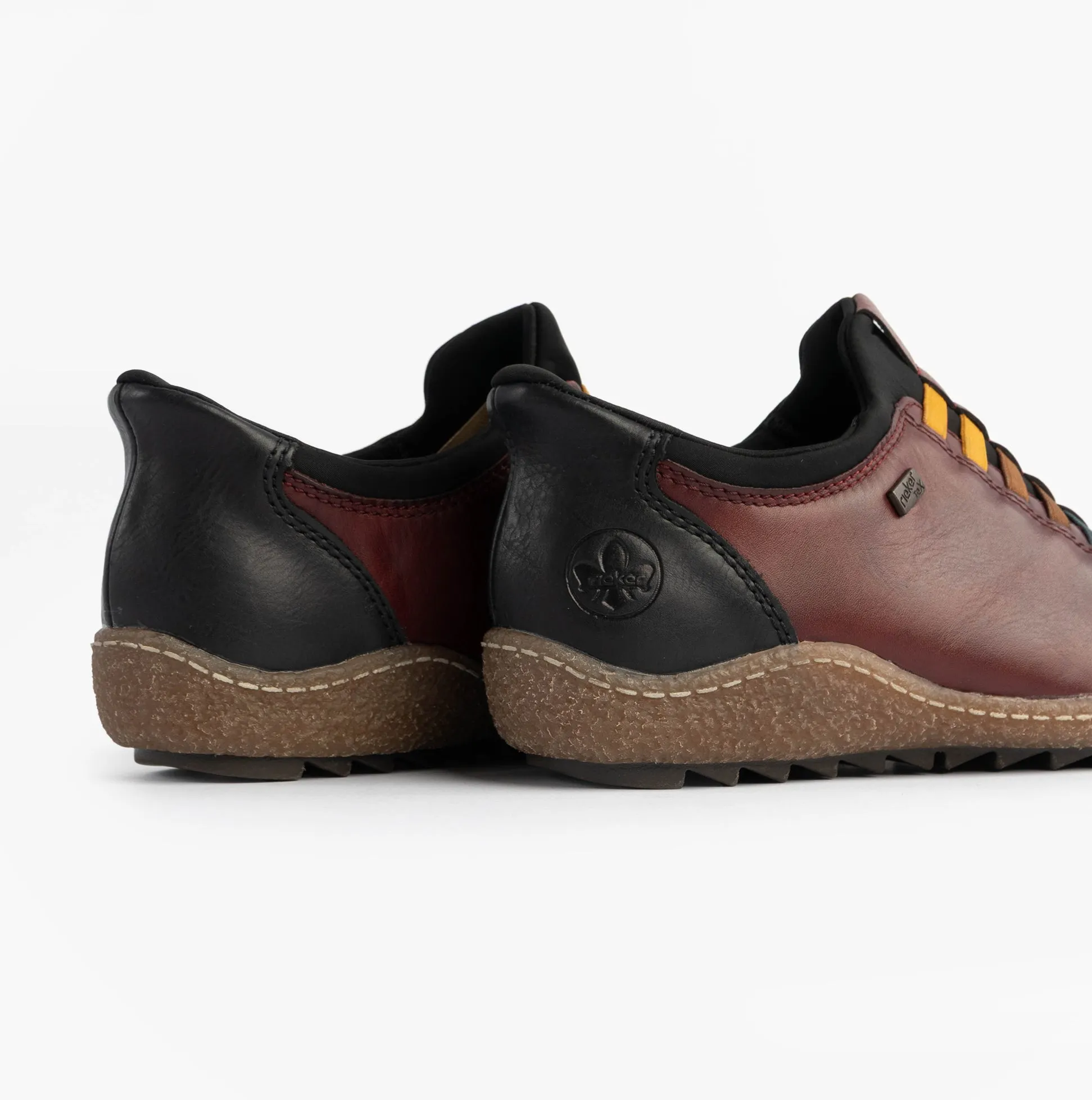 Rieker L7562-35 LIV Womens Slip On Comfort Shoes Red sold by Shuperb product image thumbnail 4