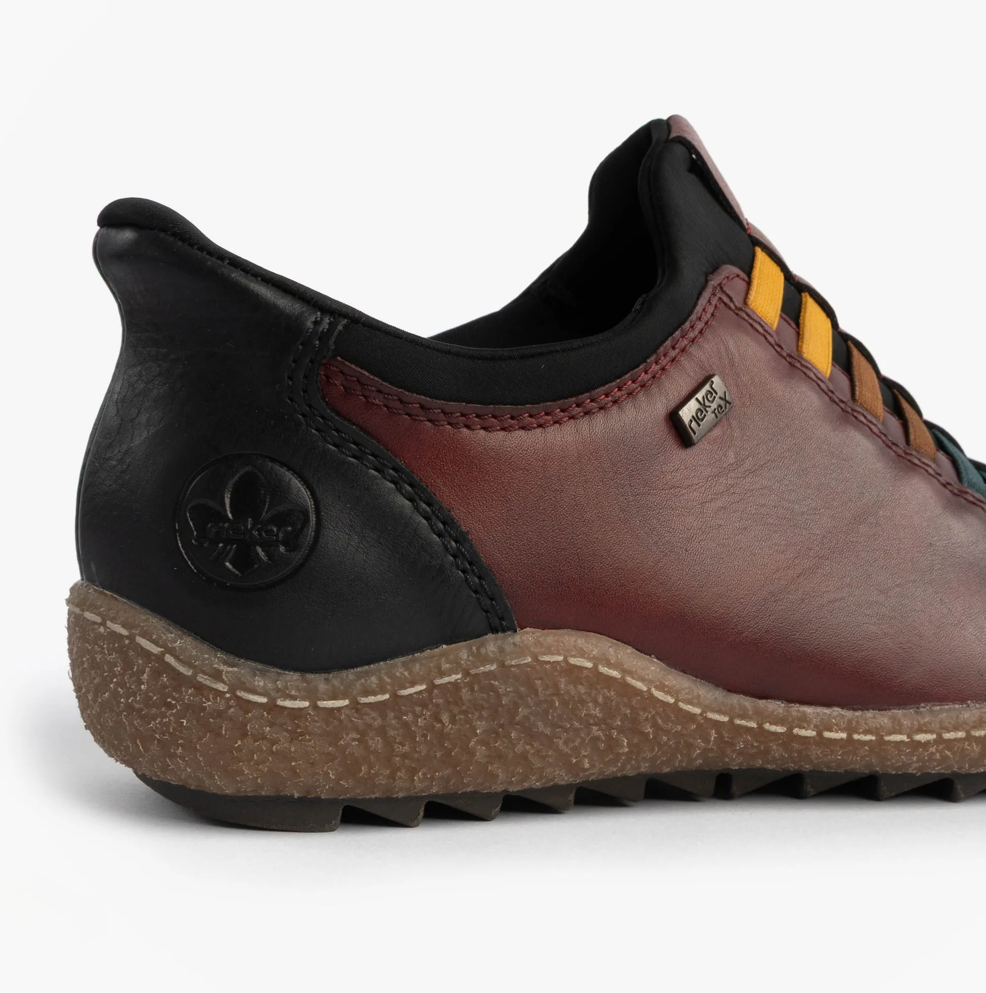 Rieker L7562-35 LIV Womens Slip On Comfort Shoes Red sold by Shuperb product image thumbnail 5