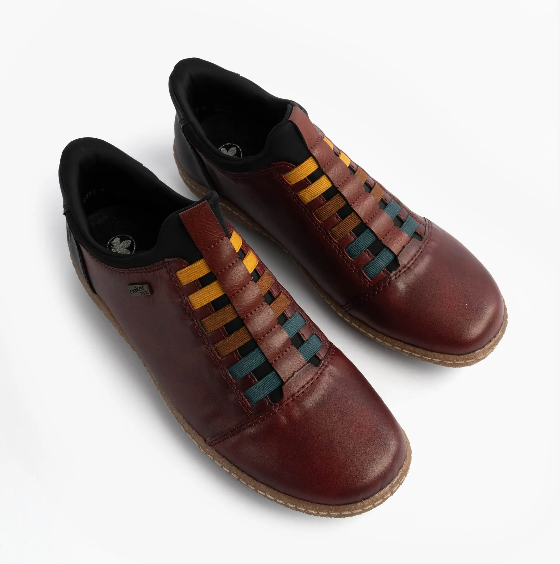 Rieker L7562-35 LIV Womens Slip On Comfort Shoes Red sold by Shuperb product image thumbnail 2