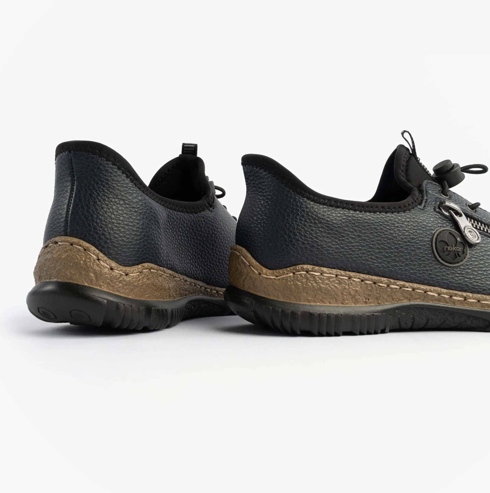 Rieker N3267-54 Nikita Womens Bungee Lace Shoes Blue sold by Shuperb product image thumbnail 5