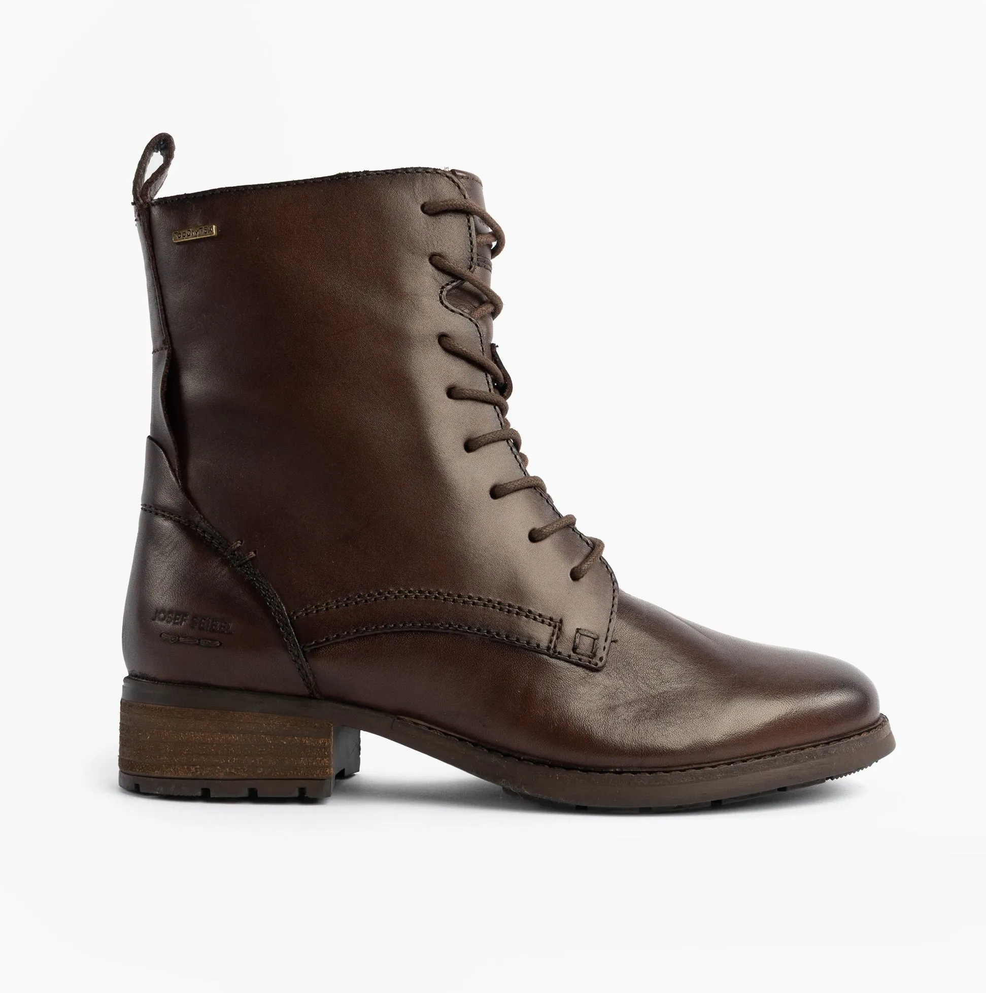 Josef Seibel KATE 50 Womens Lace Up Boots Moro Brown sold by Shuperb