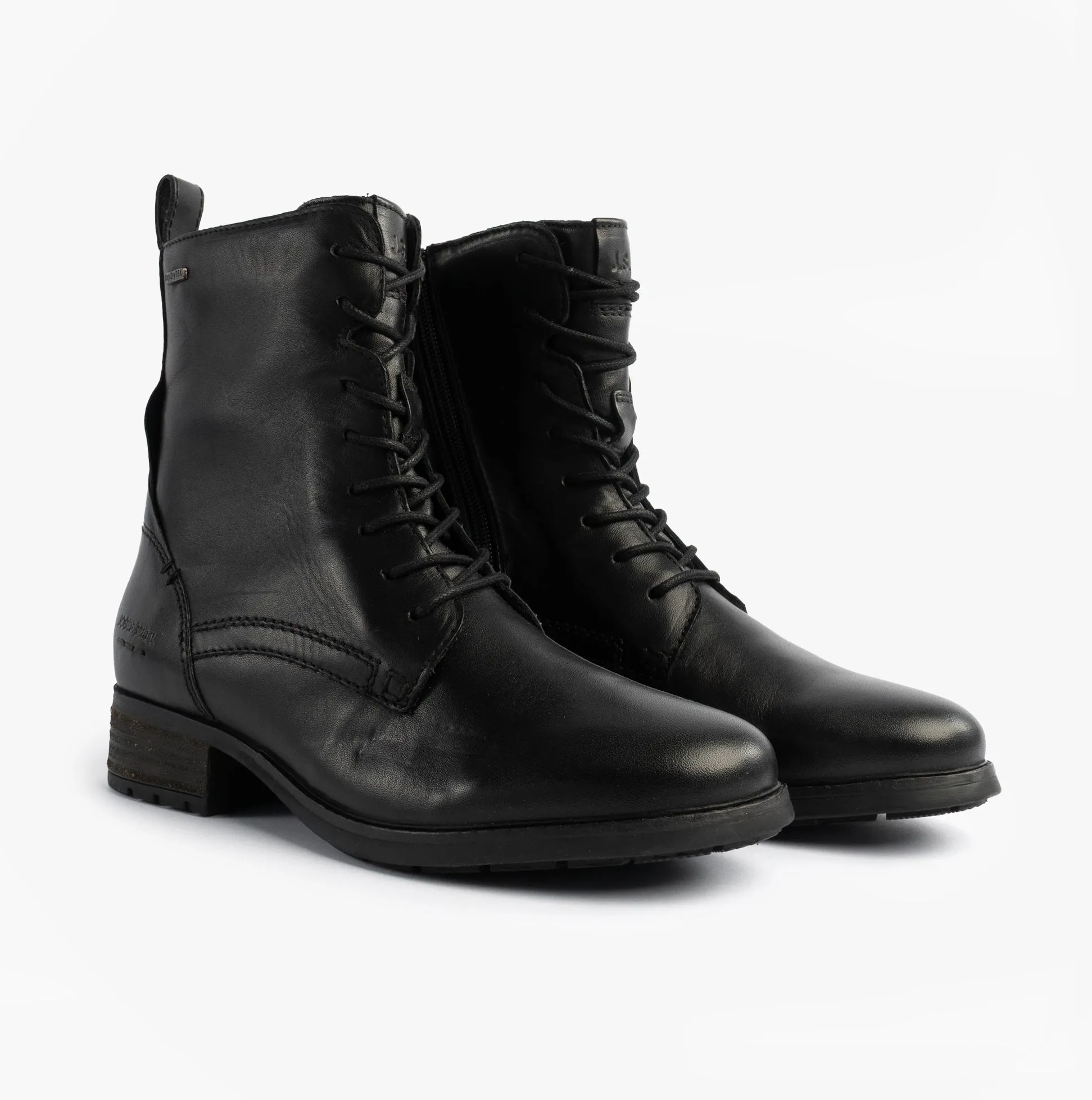 Josef Seibel KATE 50 Womens Waterproof Lace Up Boots Black sold by Shuperb