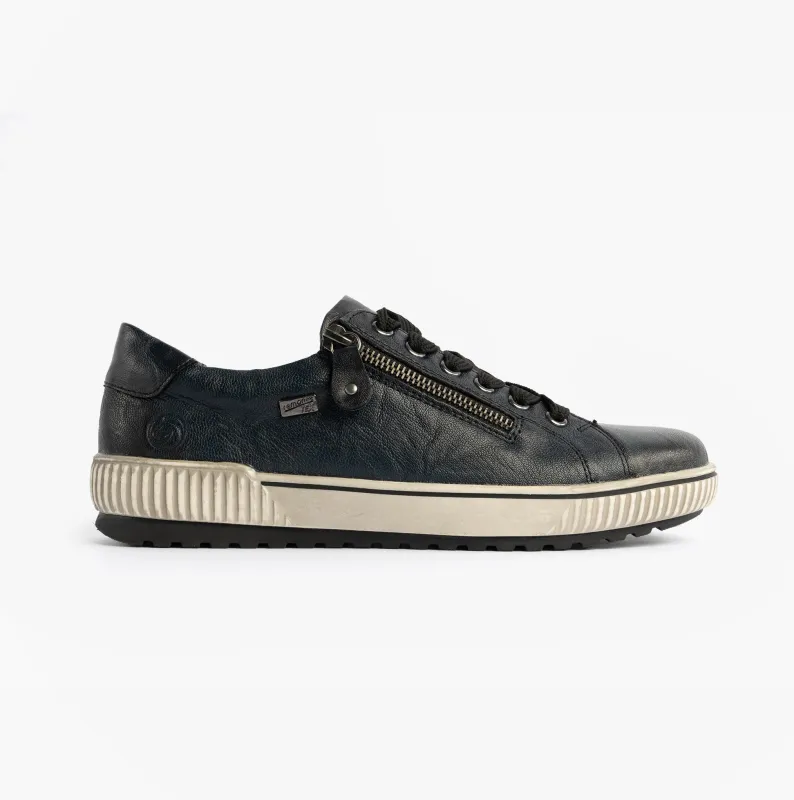 Remonte D0700-15 Womens Leather Causal Shoes Blue sold by Shuperb