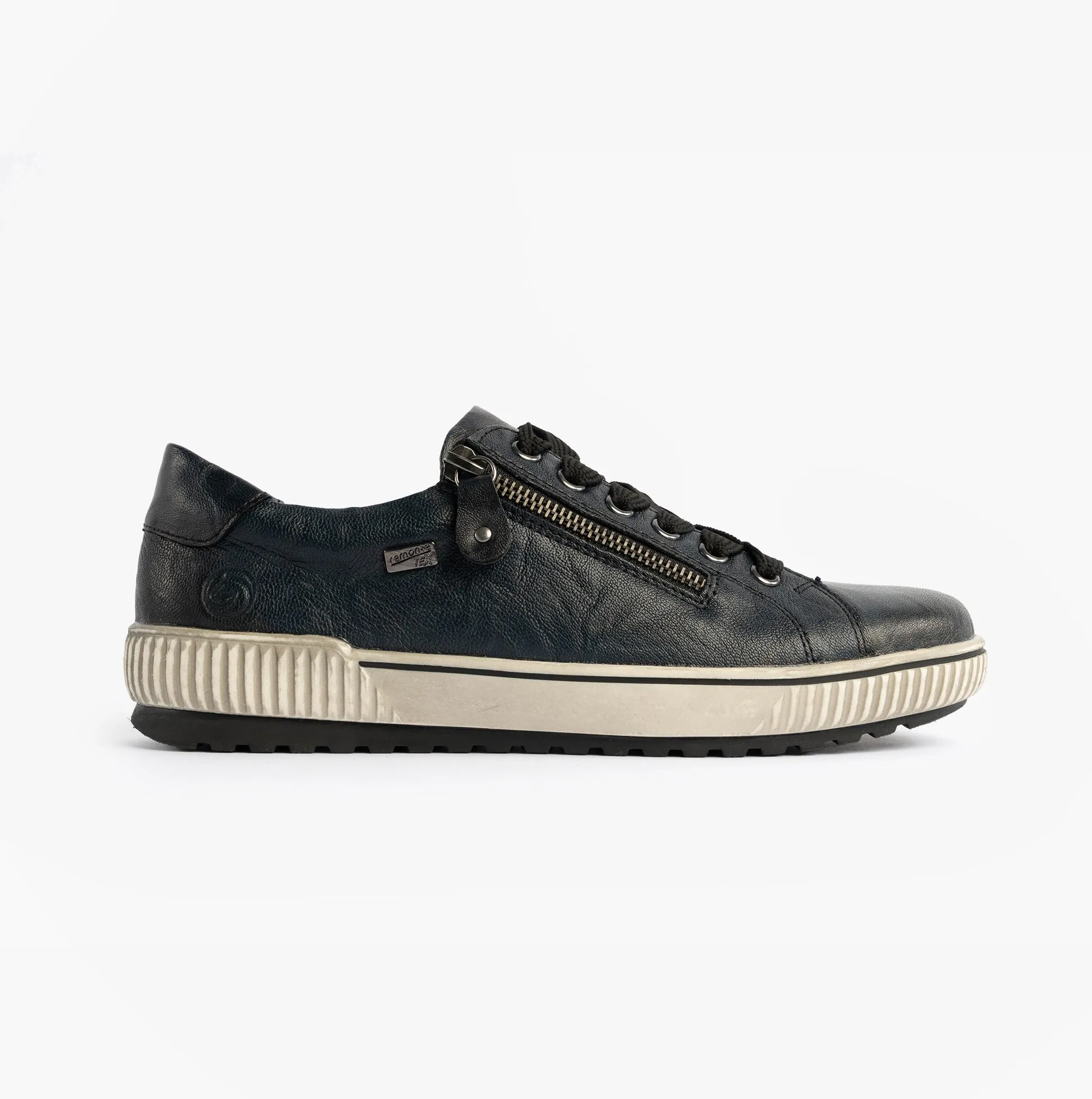 Remonte D0700-15 Womens Leather Causal Shoes Blue sold by Shuperb