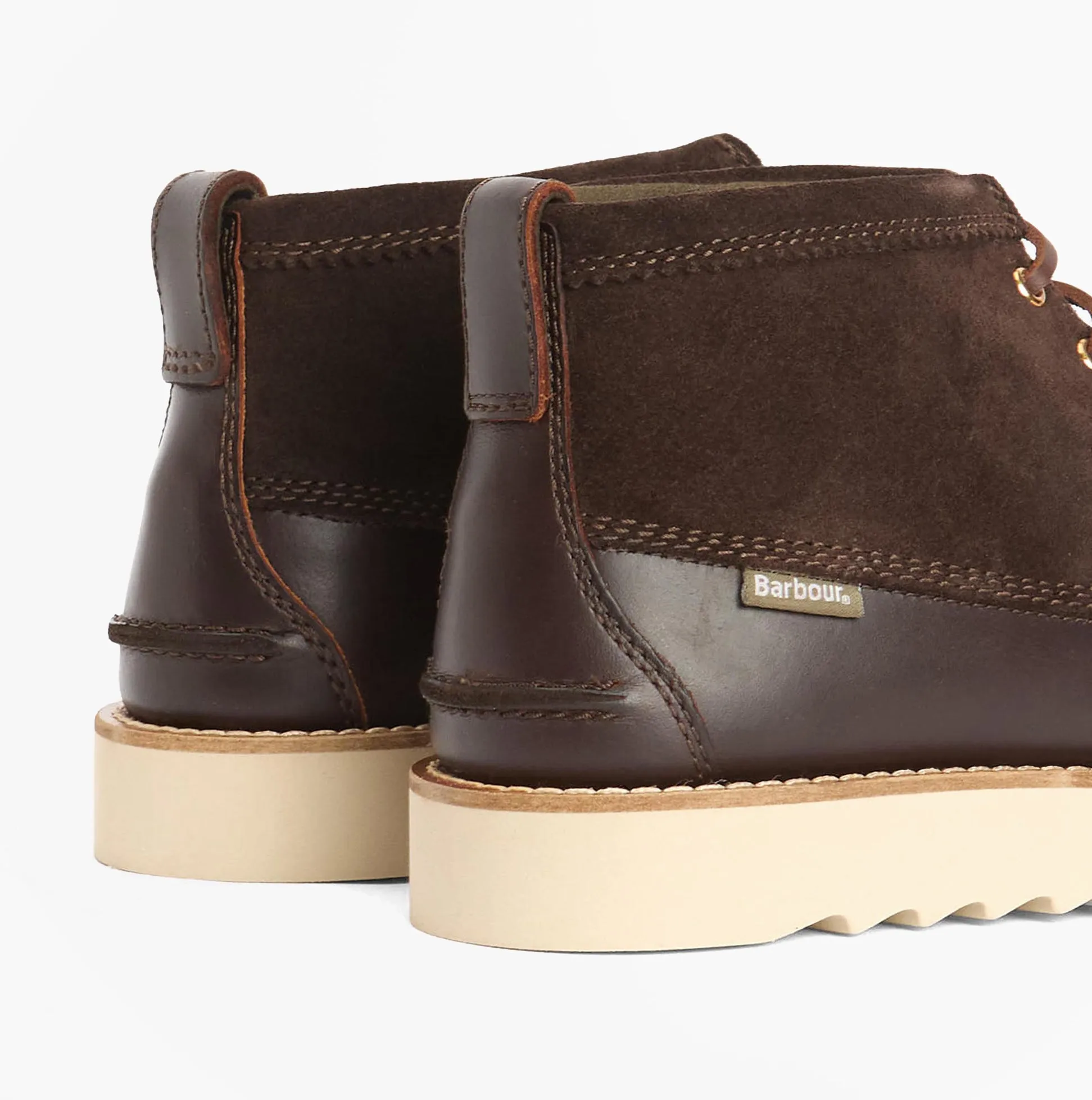 Barbour HADSTON Mens Chukka Boots Dark Brown sold by Shuperb product image thumbnail 4