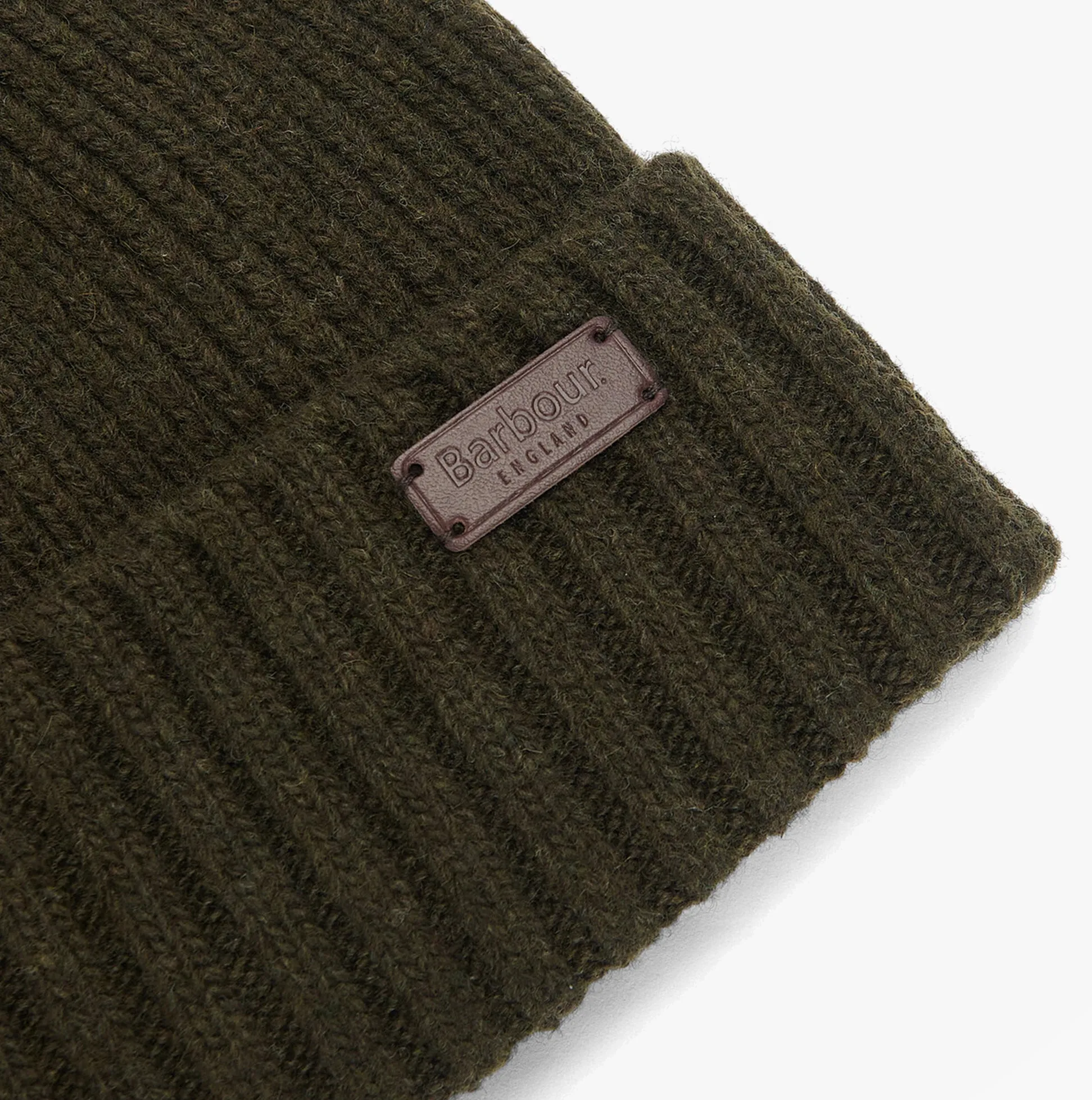 Barbour CARLTON Mens Beanie Dark Green sold by Shuperb product image thumbnail 3