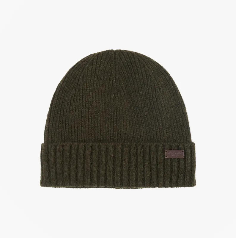 Barbour CARLTON Mens Beanie Dark Green sold by Shuperb