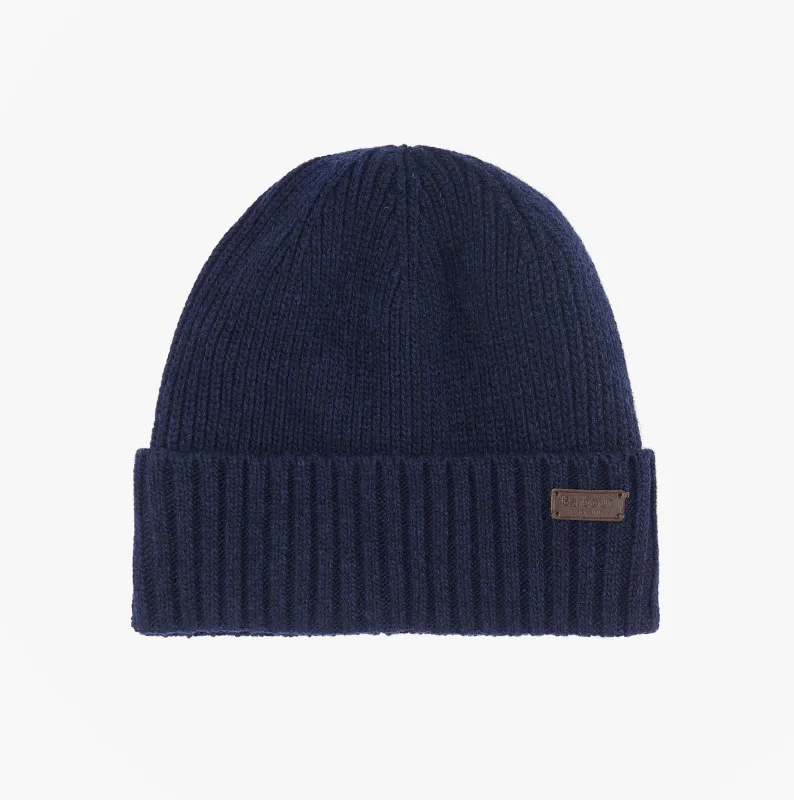 Barbour CARLTON Mens Beanie Navy sold by Shuperb