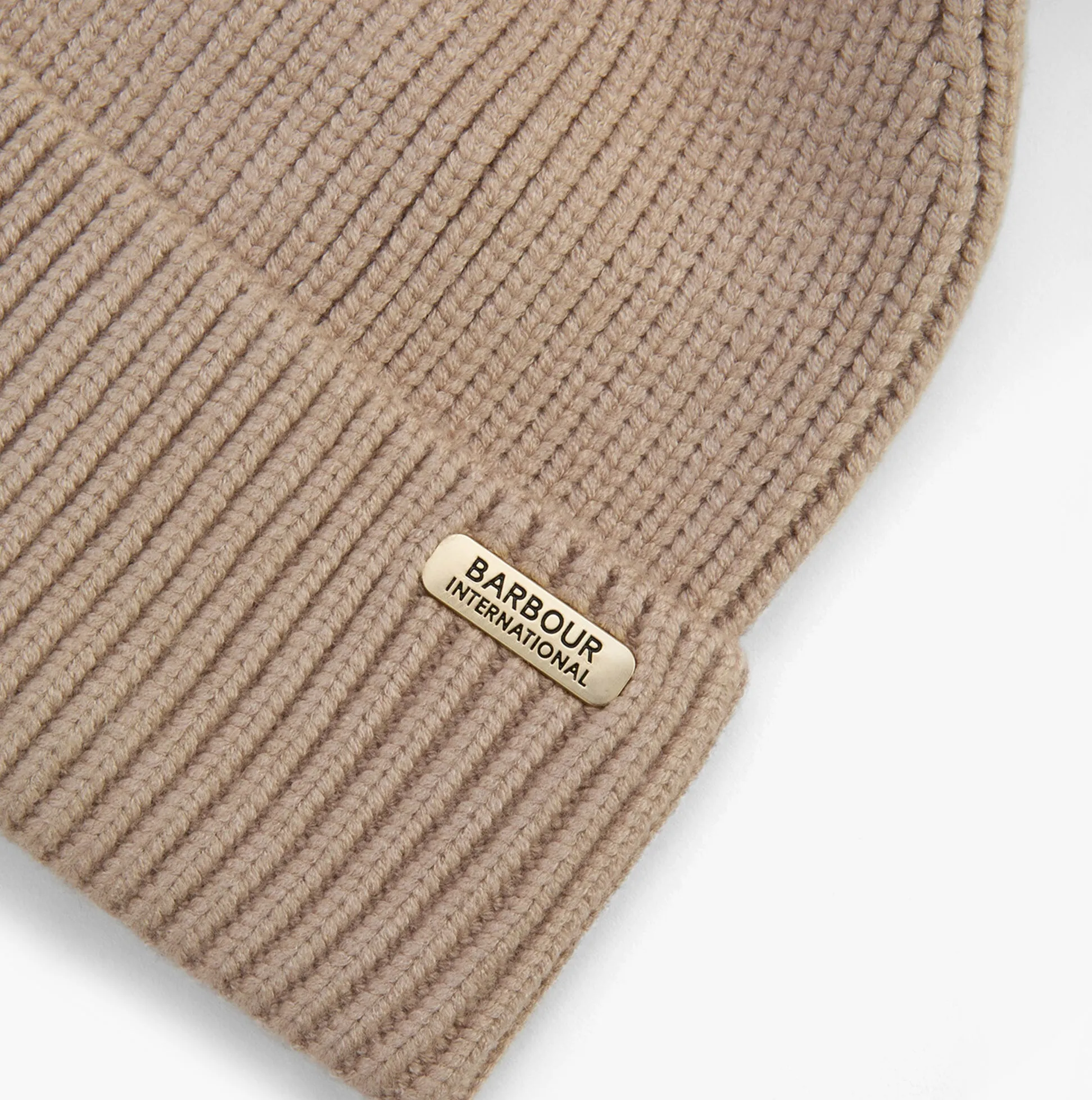 Barbour MALLORY POM Womens Beanie Oat sold by Shuperb product image thumbnail 2
