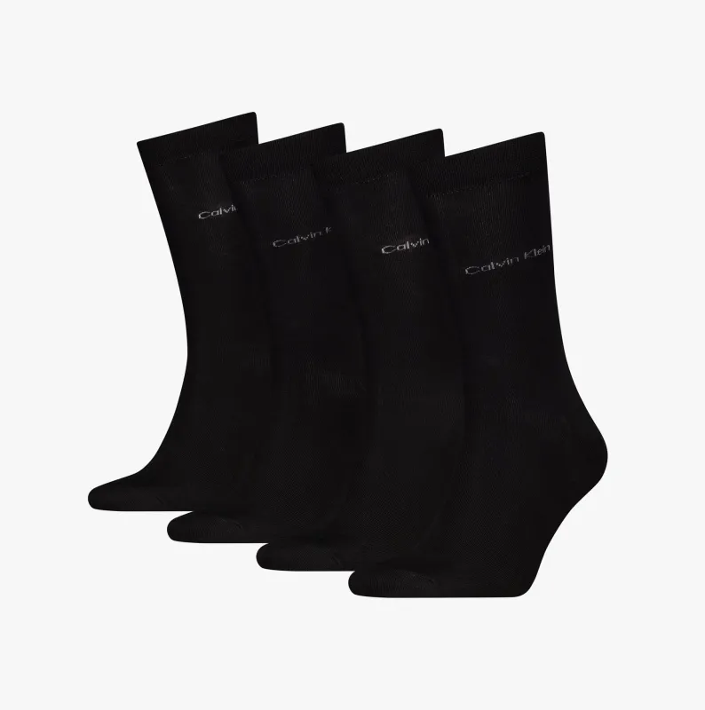 Calvin Klein 4 Pack Giftbox Classic Mens Socks Black sold by Shuperb