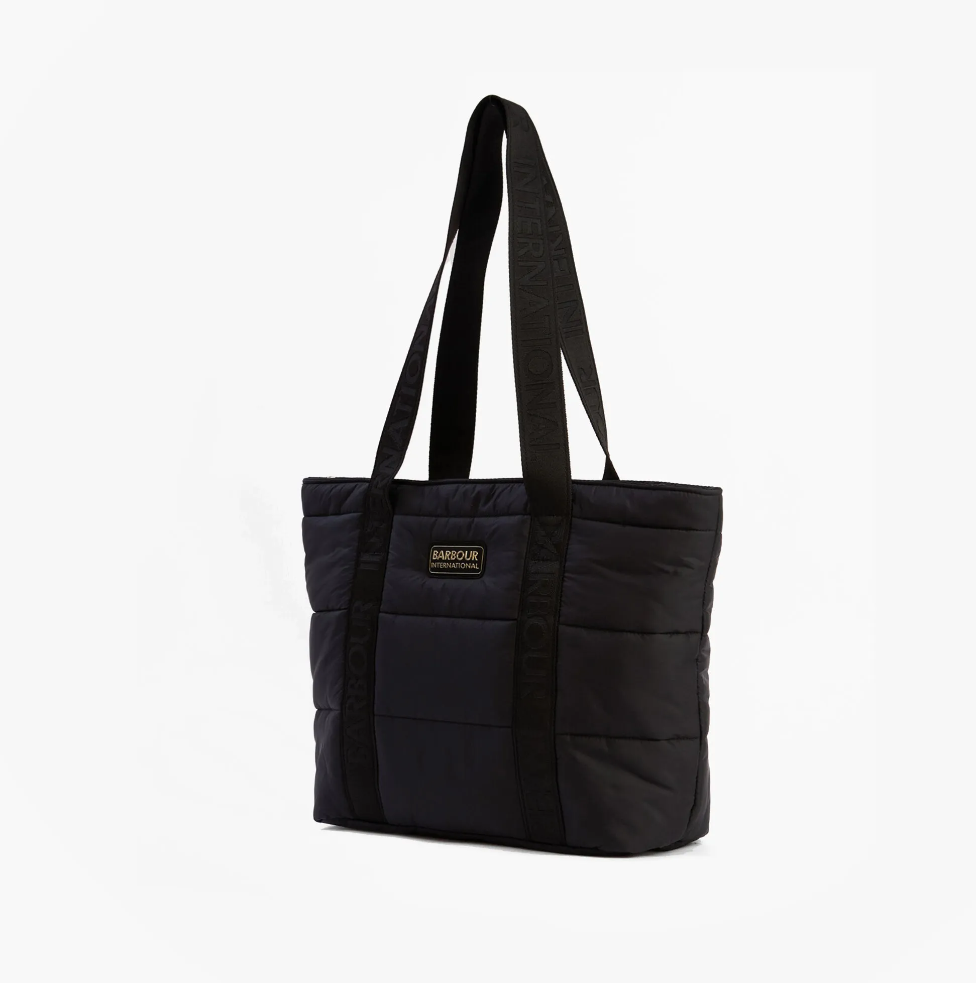 Barbour MONACO QUILT Tote Bag Womens Black sold by Shuperb product image thumbnail 3