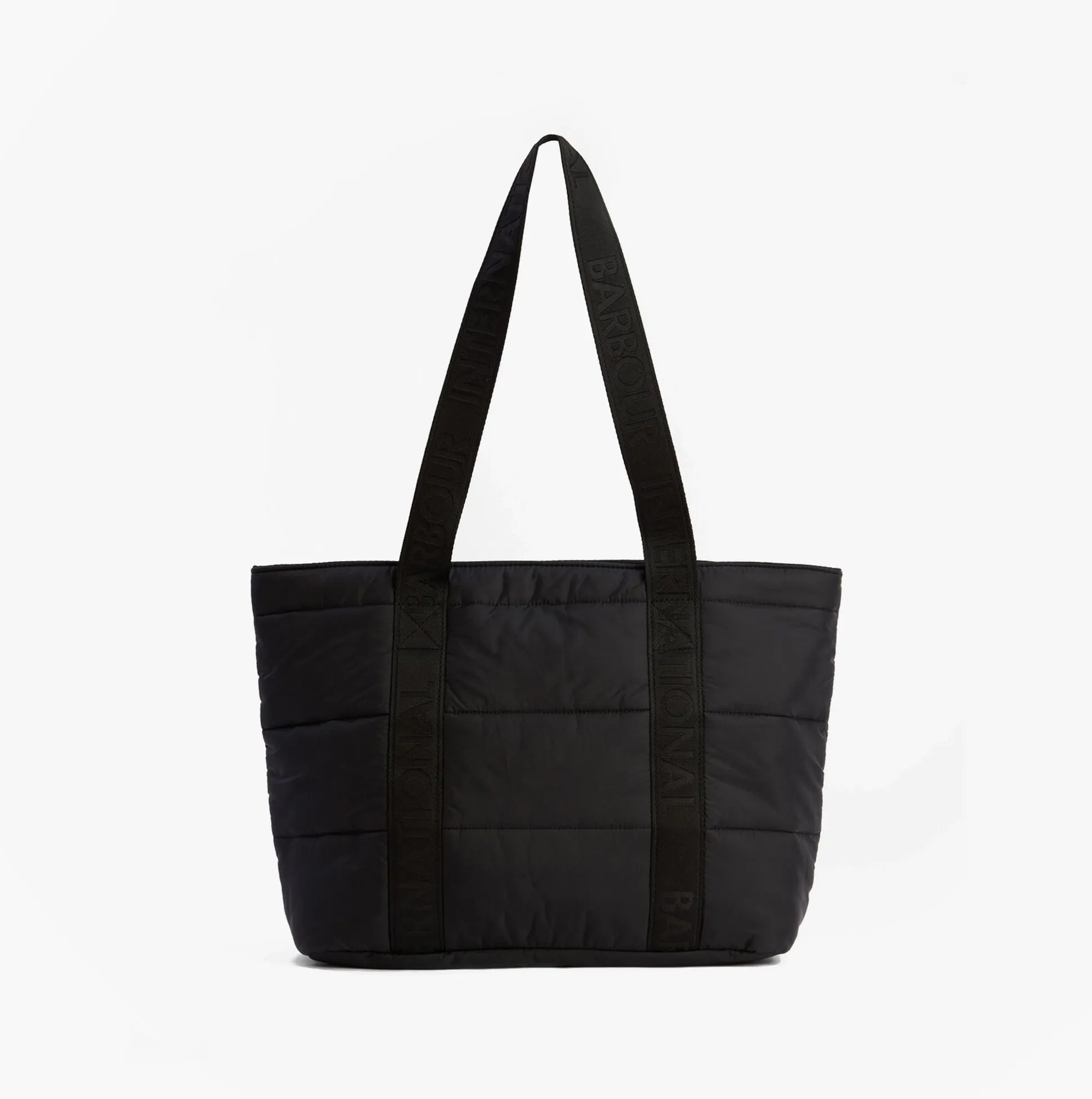 Barbour MONACO QUILT Tote Bag Womens Black sold by Shuperb product image thumbnail 5