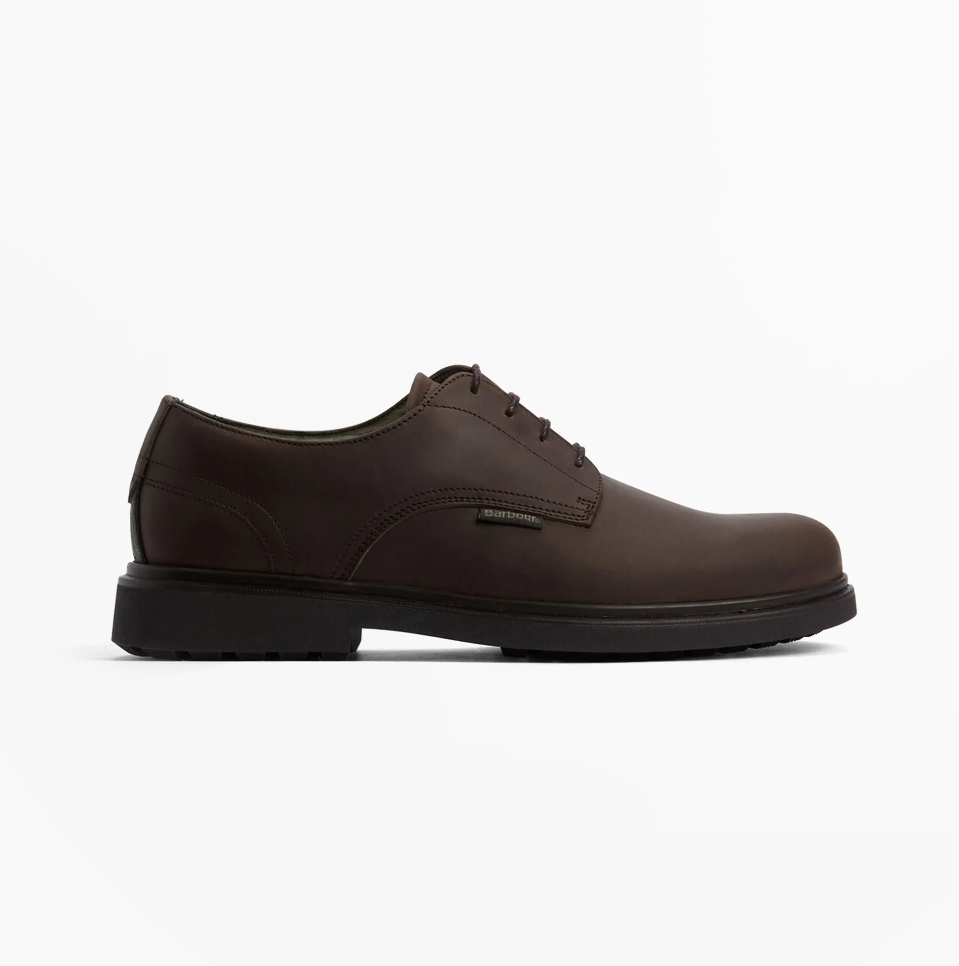 Barbour CARTHY Mens Derby Shoes Dark Brown sold by Shuperb