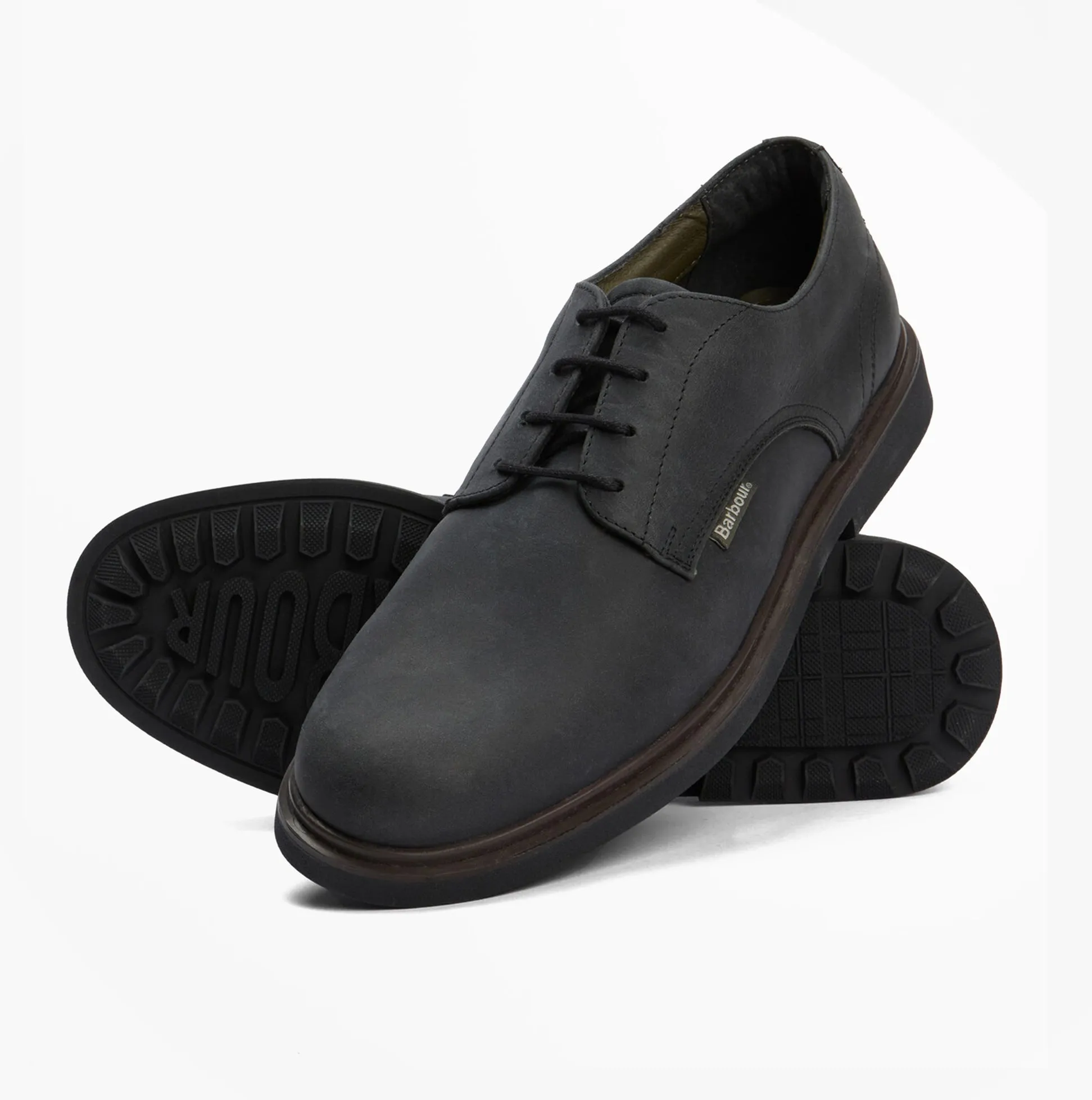 Barbour CARTHY Mens Derby Shoes Black sold by Shuperb product image thumbnail 2