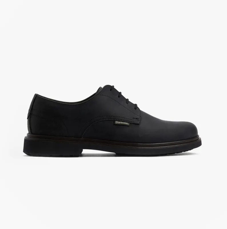 Barbour CARTHY Mens Derby Shoes Black sold by Shuperb