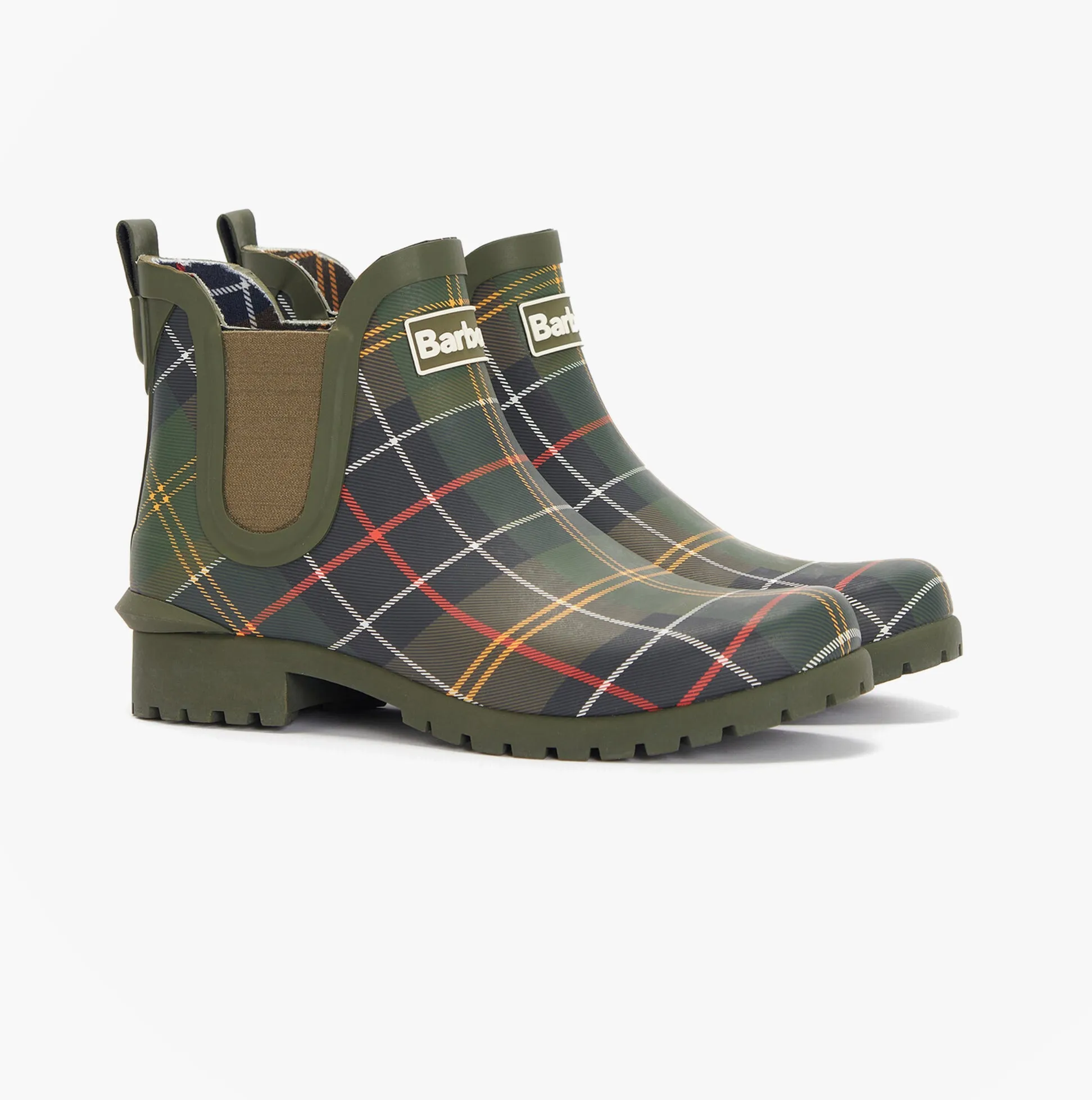Barbour WILTON Womens Ankle Wellington Boots Classic Tartan sold by Shuperb product image thumbnail 3