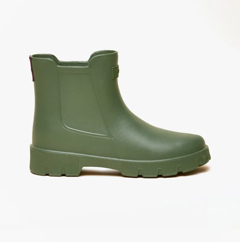 Joules RAINDANCE Lightweight Wellies Khaki Green sold by Shuperb