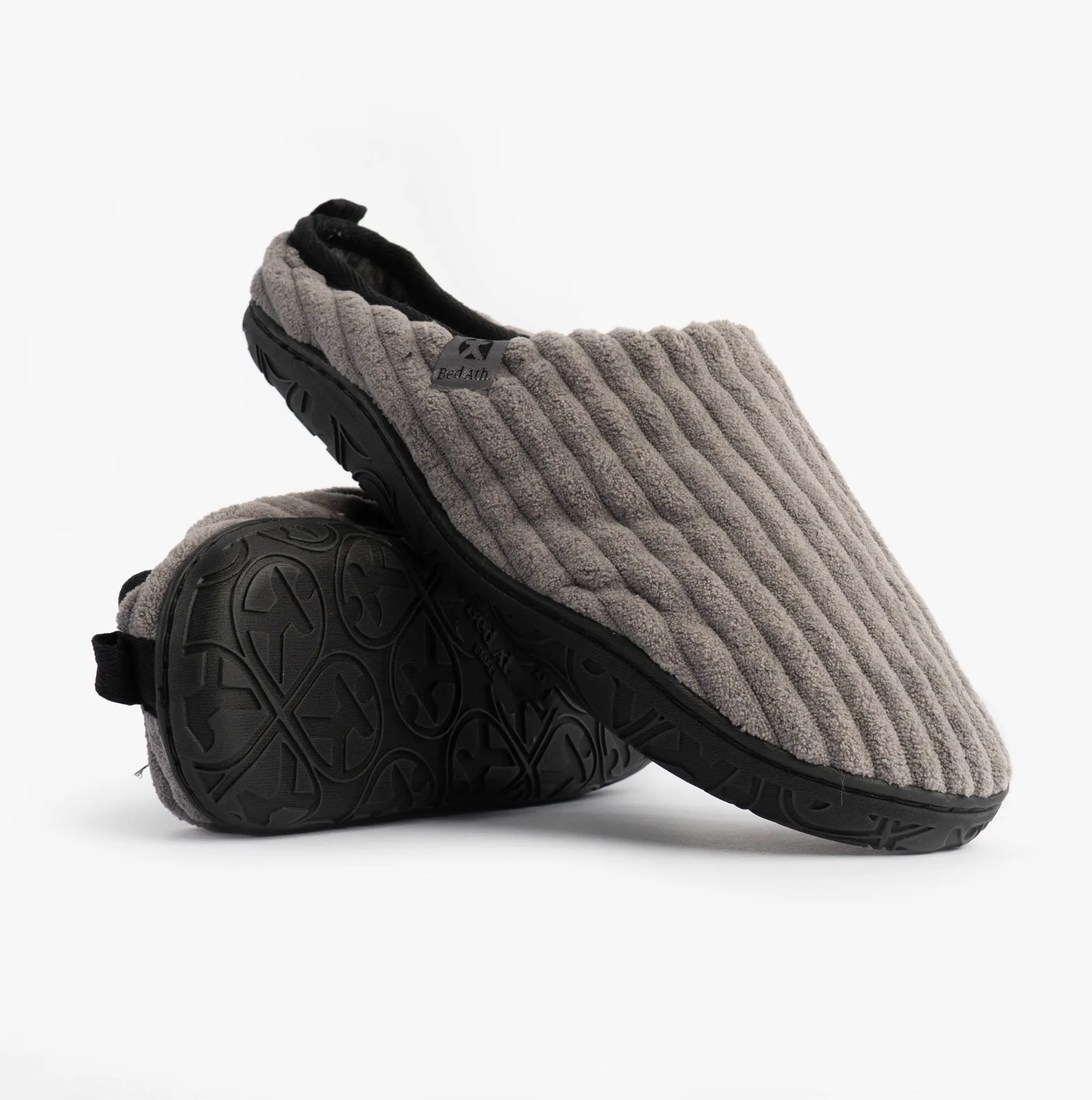 Bedroom Athletics JAMIE Mens Mule Slippers Grey sold by Shuperb product image thumbnail 2
