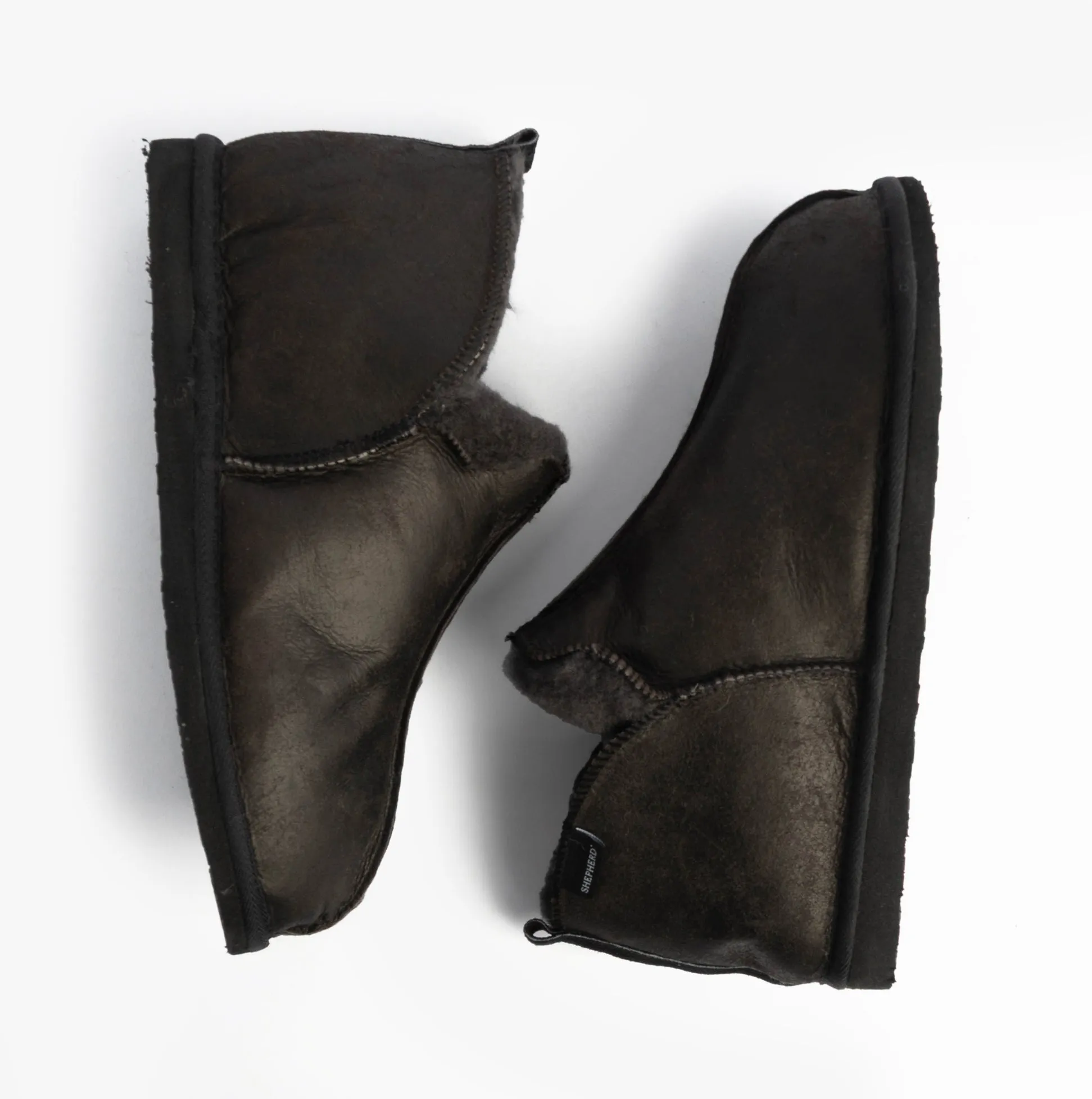 Shepherd ANNIE Womens Slippers Matt Black sold by Shuperb product image thumbnail 2