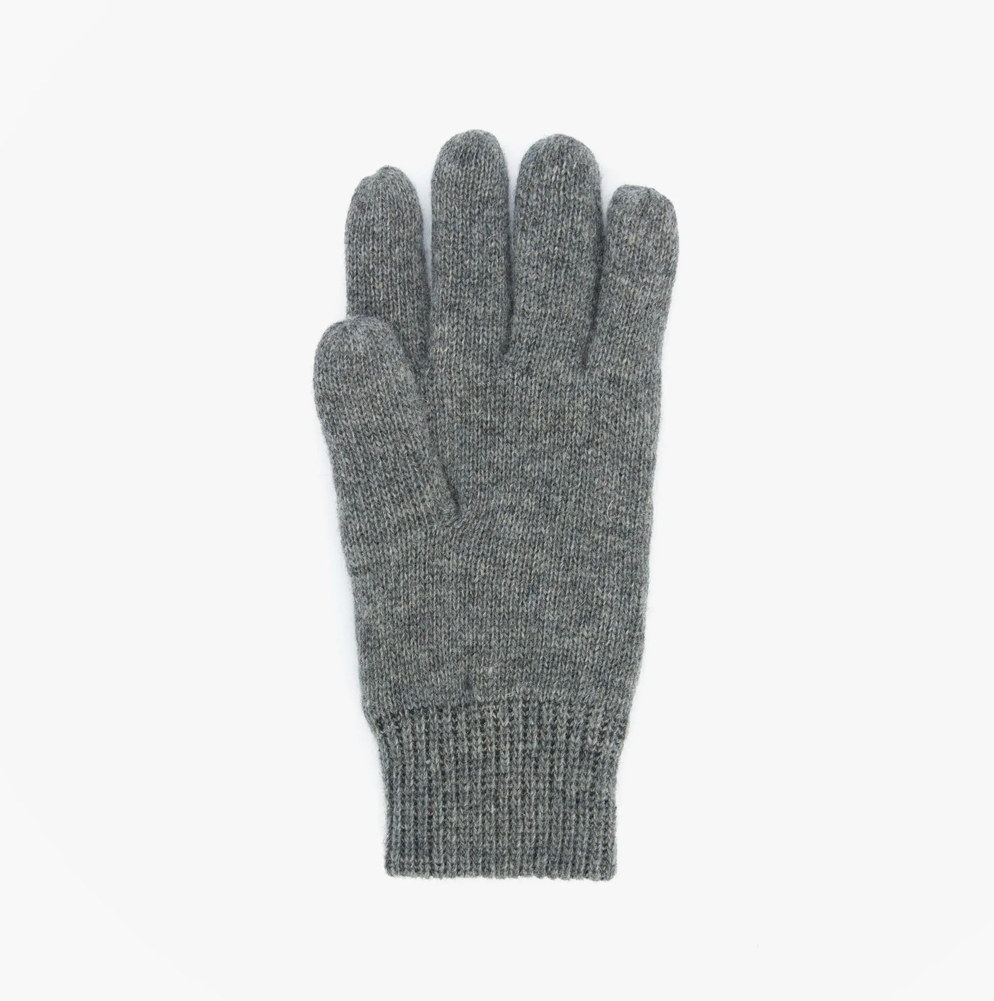 Barbour CARLTON Mens Wool Gloves Grey sold by Shuperb