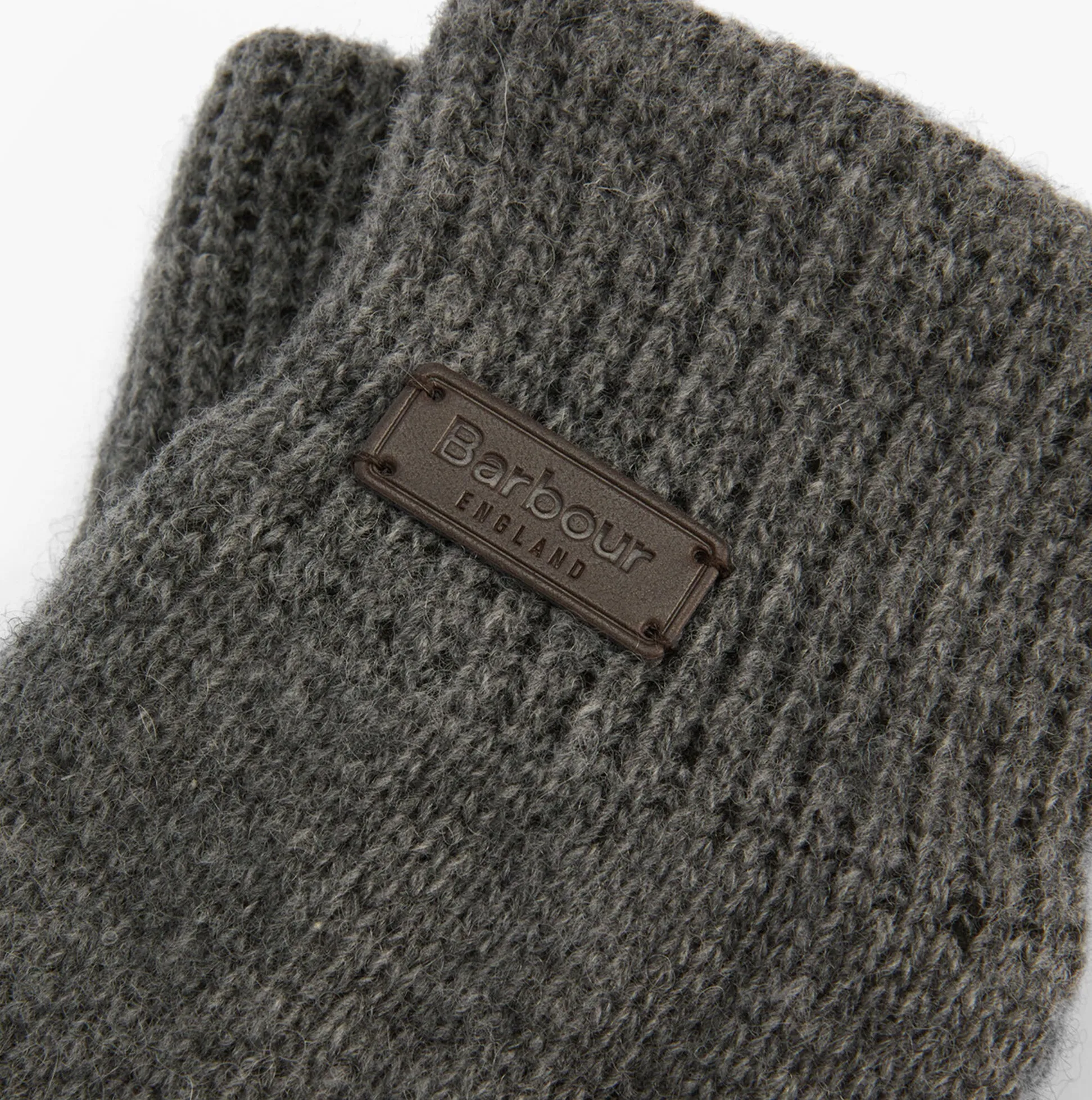 Barbour CARLTON BEANIE & GLOVES Mens Gift Set Grey sold by Shuperb product image thumbnail 5