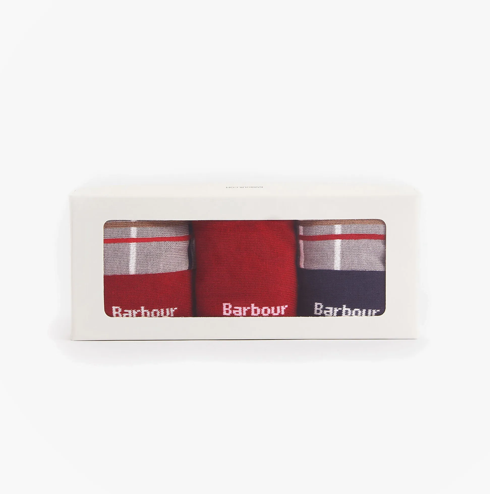 Barbour TARTAN SOCKS Mens 3 Pack Gift Box Blue Granite sold by Shuperb product image thumbnail 2