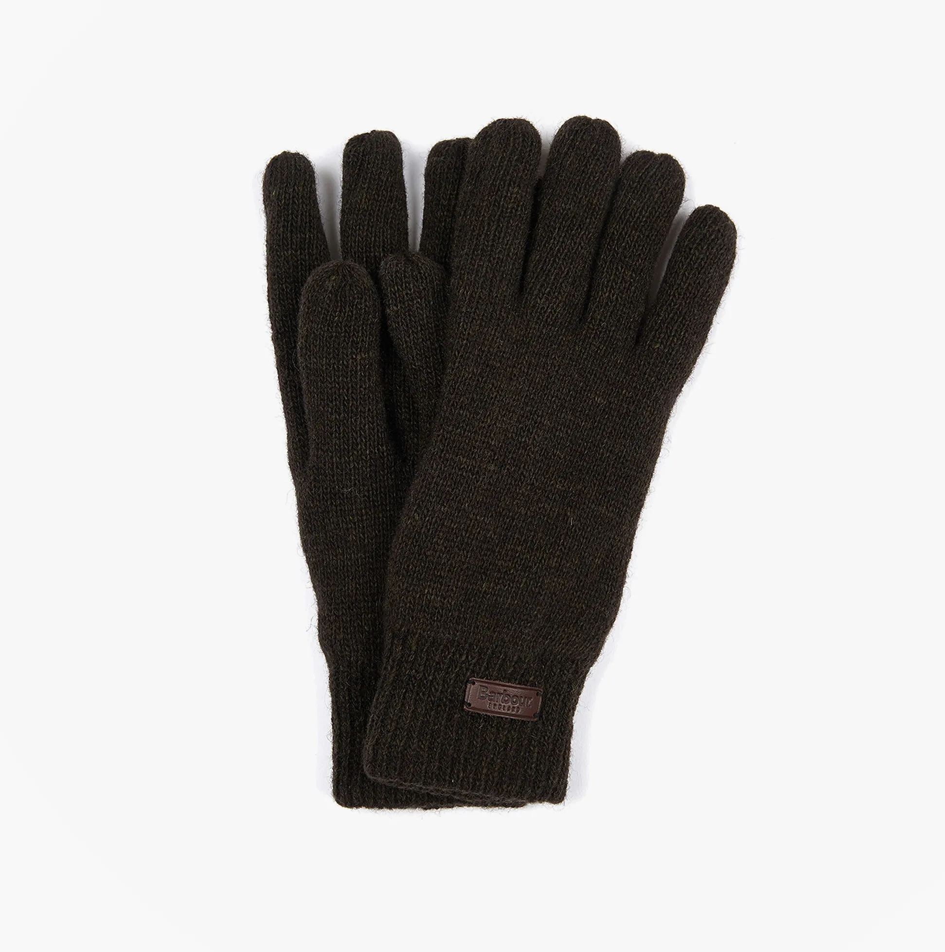 Barbour CARLTON Mens Wool Gloves Dark Green sold by Shuperb