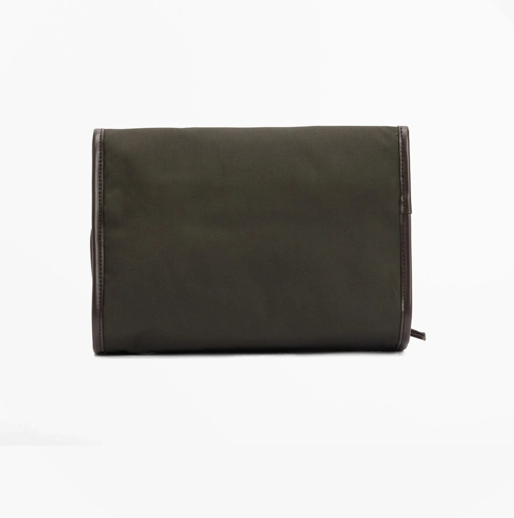 Barbour WAXED HANGING Mens Washbag Olive/Beacon sold by Shuperb product image thumbnail 2