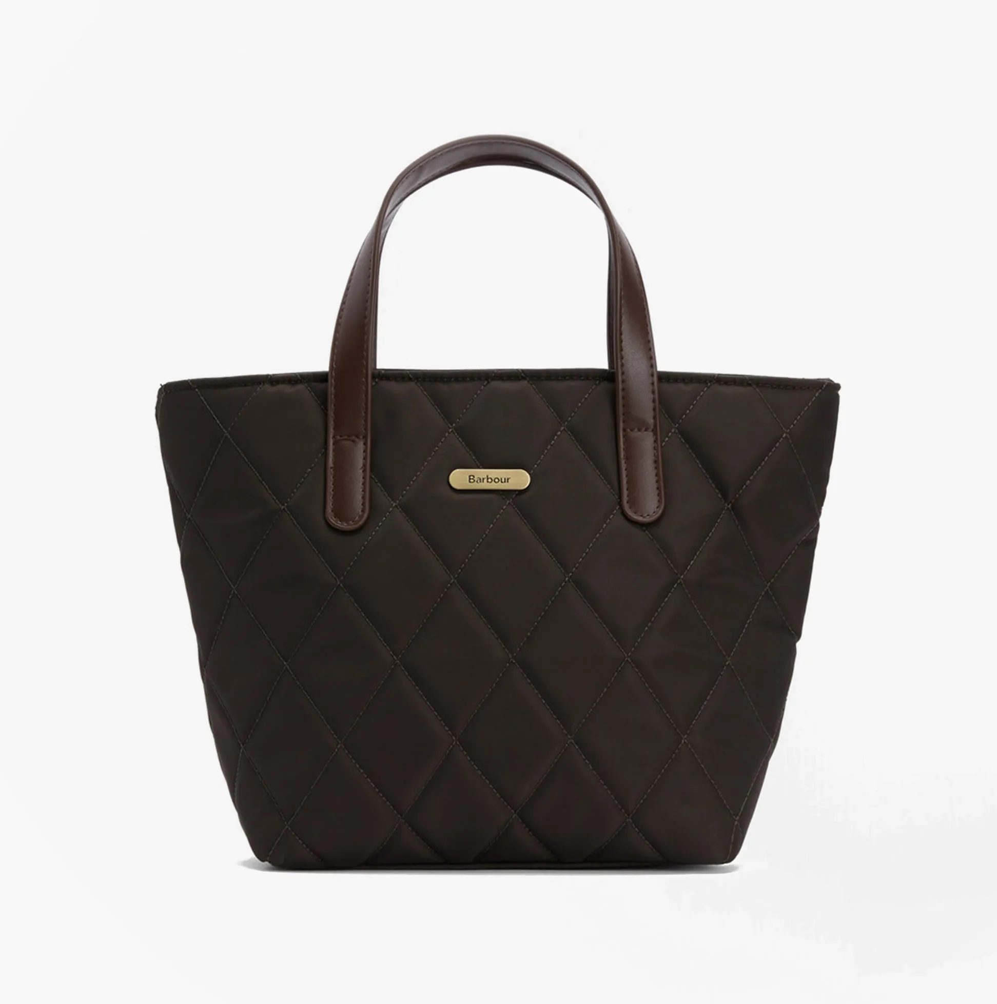 Barbour MINI QUILTED Womens Tote Bag Olive sold by Shuperb
